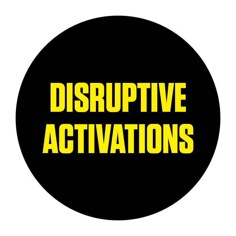 Disruptive Activations