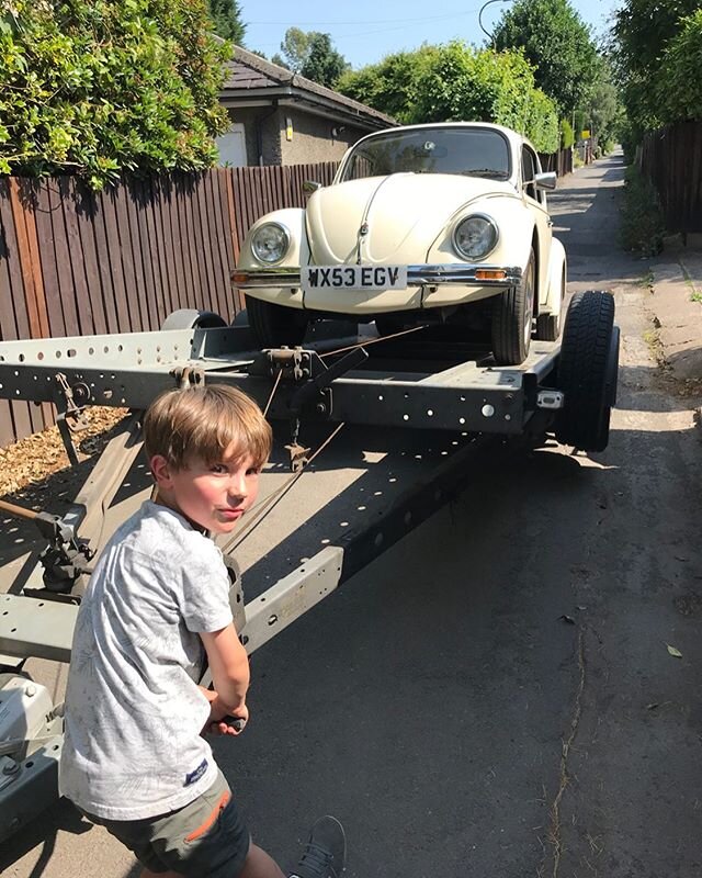 #1 son steering #2 son winching, oh how I do love home schooling! 
#werestoreclassicvws
#vwsales 
#classiccarsales 
#vwcamperconversions 
#johnsonautoworks
#vwworkshop
#classicvwleicestershire
#classicvw
#vwrestorationleicestershire
#vwrestorationnot