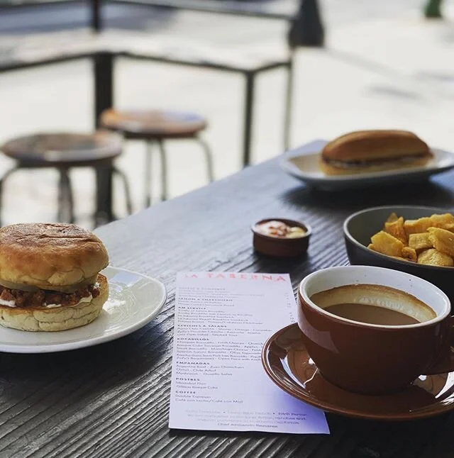 Delicioso breakfast this morning at @latabernanapa with my favorite @alicelliniwilson. So happy to be able to visit our fave restaurant again for some Spanish Flare! 🔥❤️