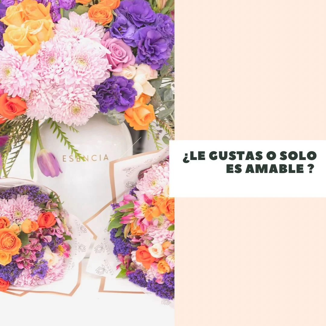 ¿Le gustas o solo es amable?