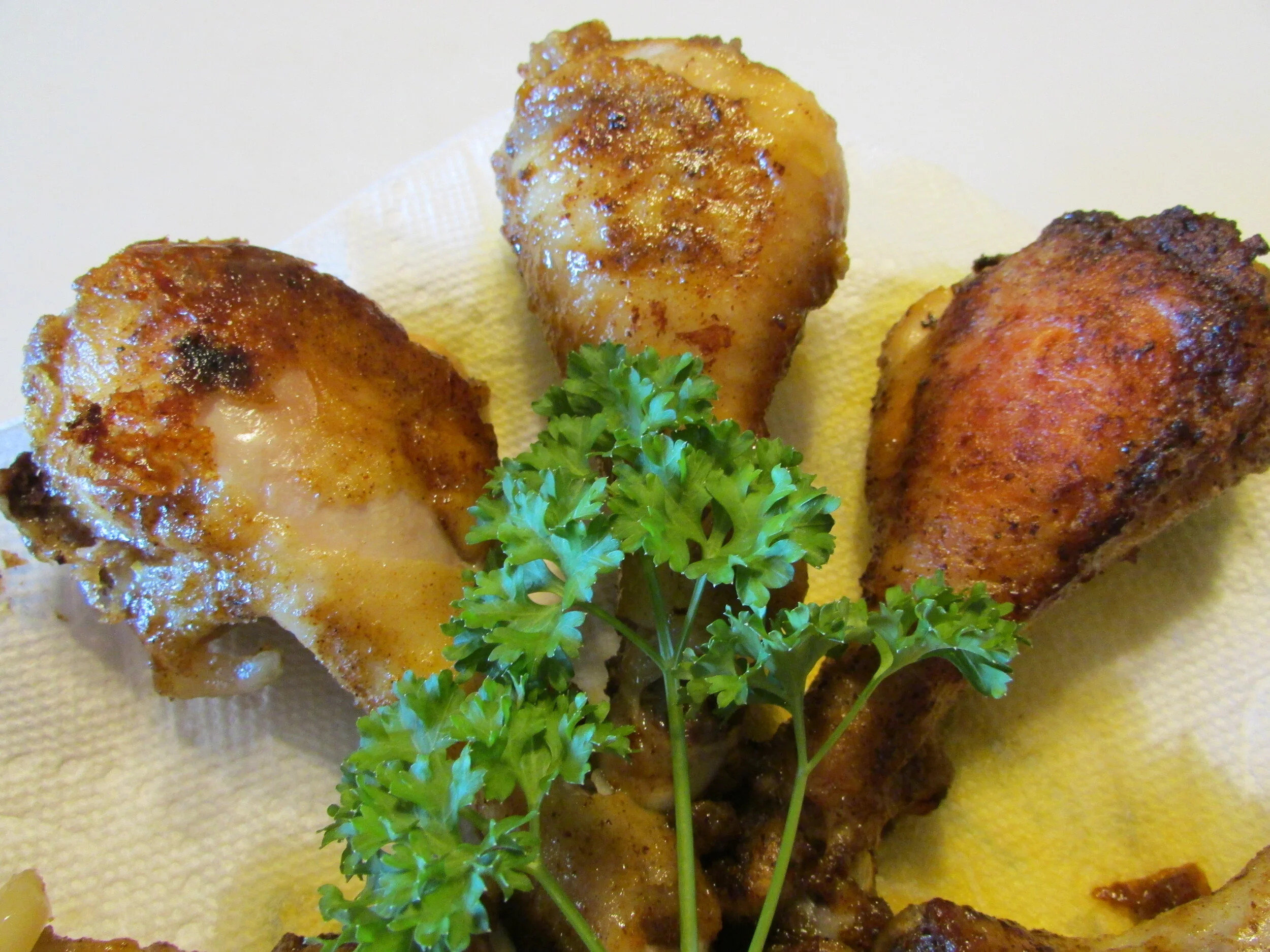 Oven-Fried Drumsticks