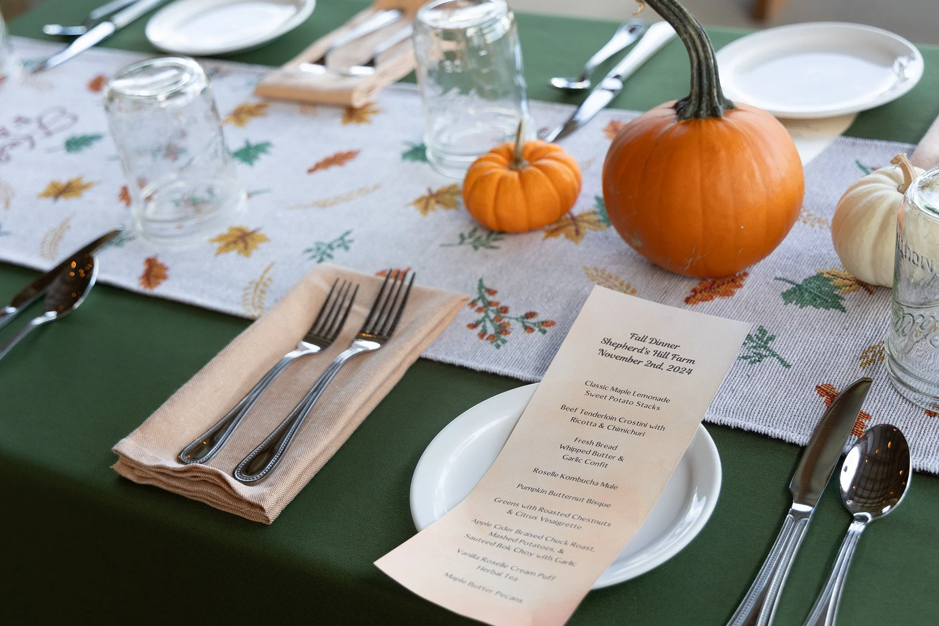 Farm to Table Dinner--Fall in love with your Farmers!