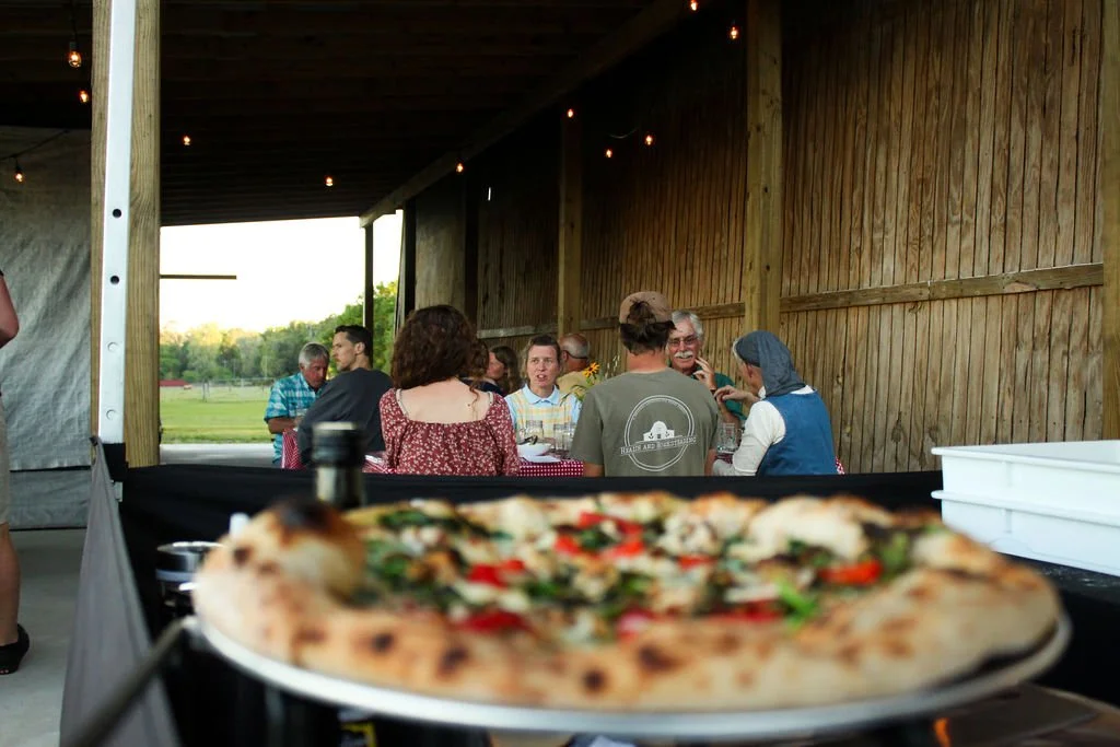 A Farm Fresh Pizza Dinner