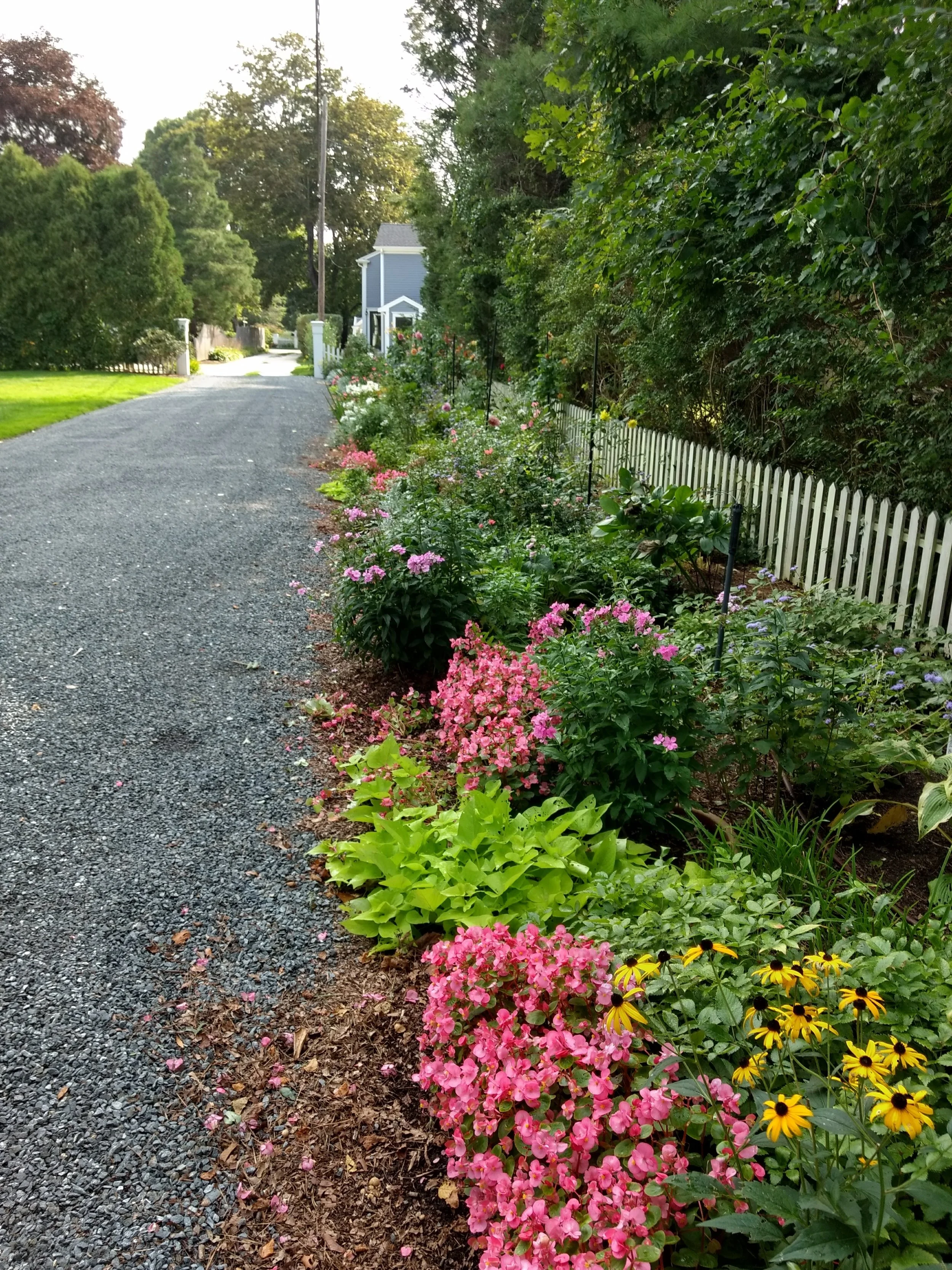 Driveway Border Bed Design (After)