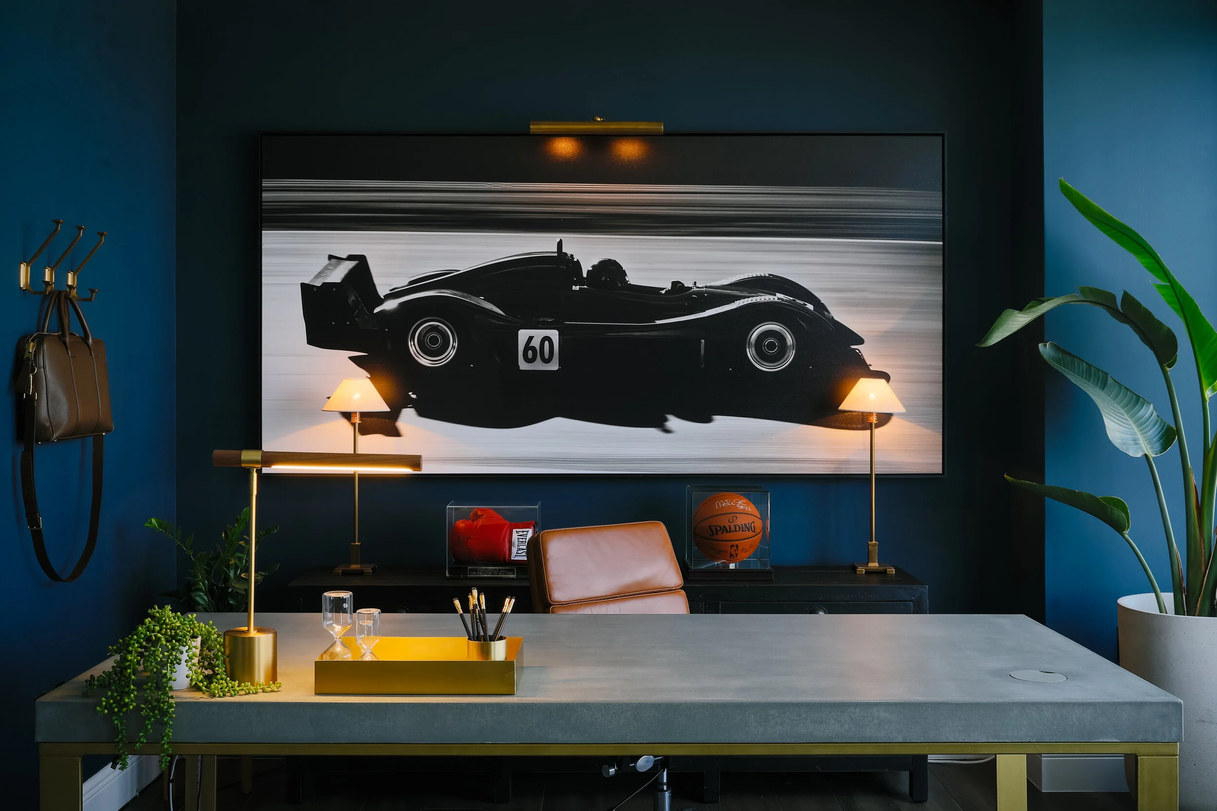 a modern downtown office