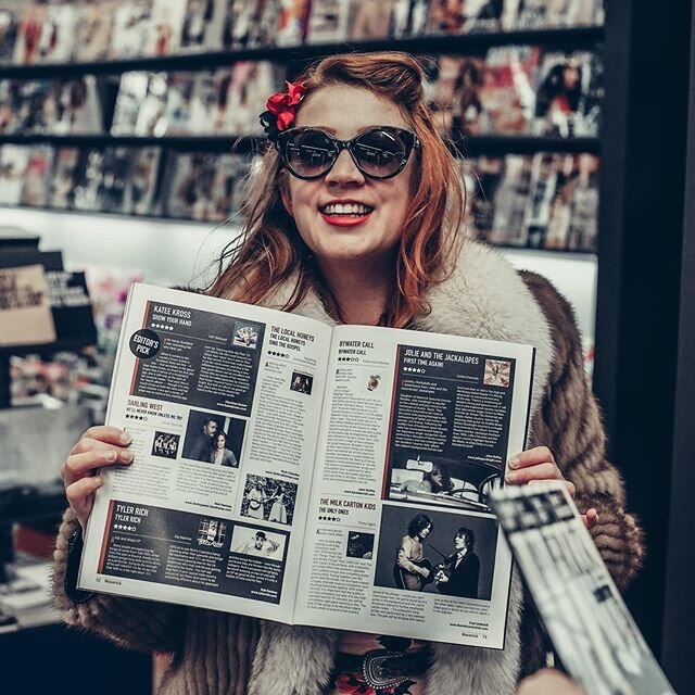 Walking around Antwerp Belgium, we ran into a newsstand that had our album review in @maverick.mag !!! That was a first for me - seeing my self-penned album in a magazine in another country!!! You bet your bottom dollar we started celebrating right t