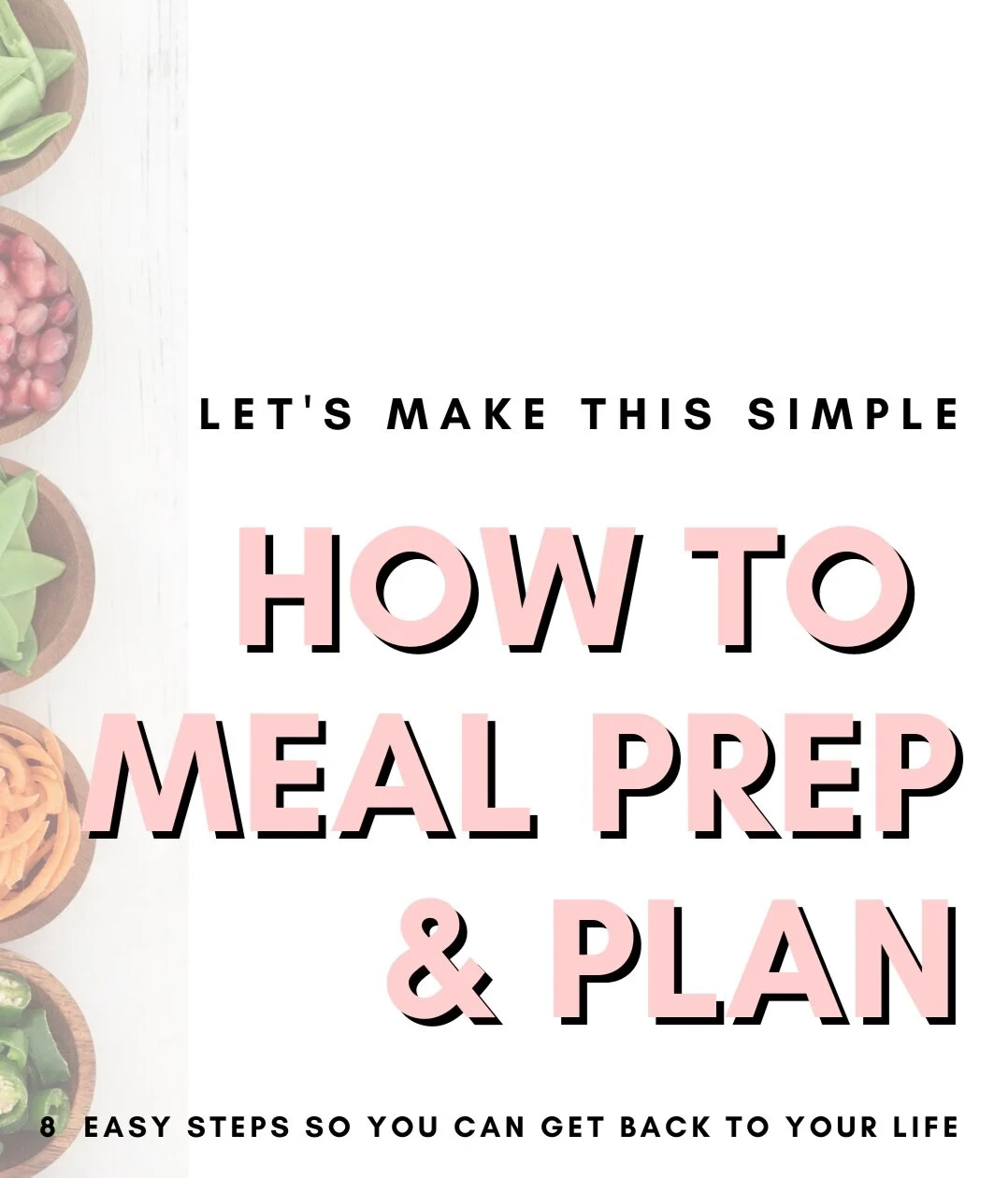 How To Meal Prep and Plan For The Week - Weekly and Monthly Menu