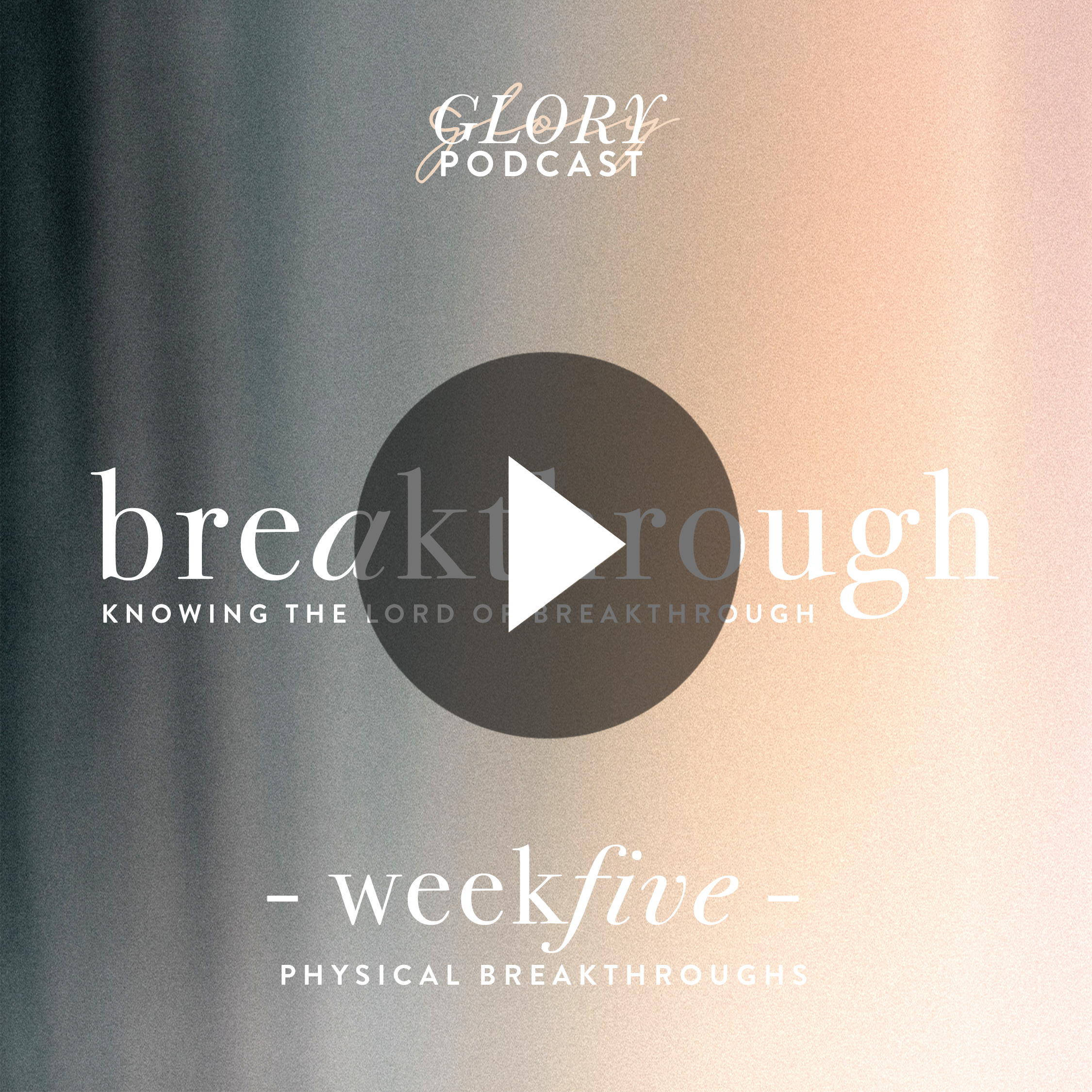 Physical Breakthroughs // Week 5