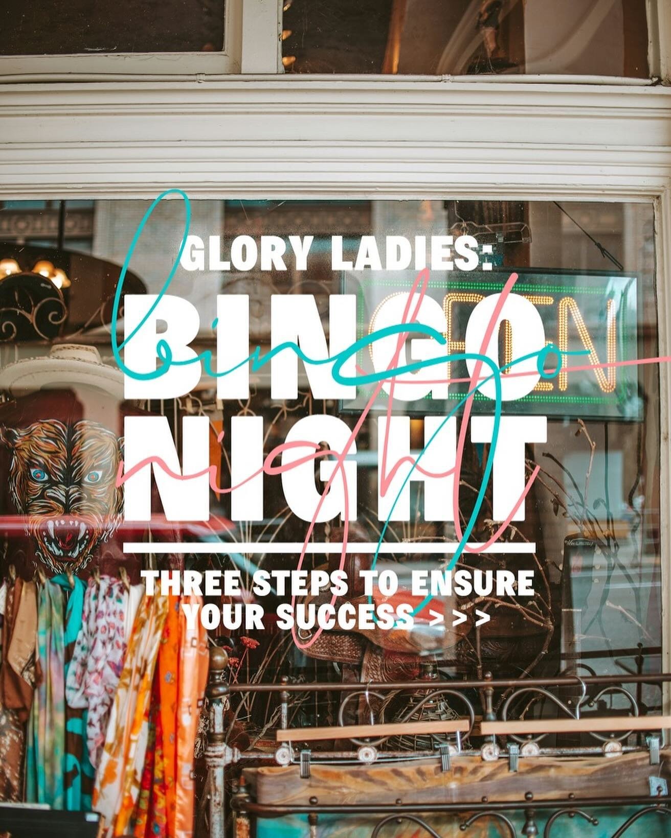 FRIDAY NIGHT IS LADIES NIGHT! 
We&rsquo;re doing BINGO and doing it UP by asking you to bring your best bingo ego! 😉 💃🏻 

WHEN: Friday, April 19th @ 6pm 
WHERE: 3124 Troost Ave.
WHO: you! and all our glory gals 

RSVP by texting &ldquo;WOMEN&rdquo