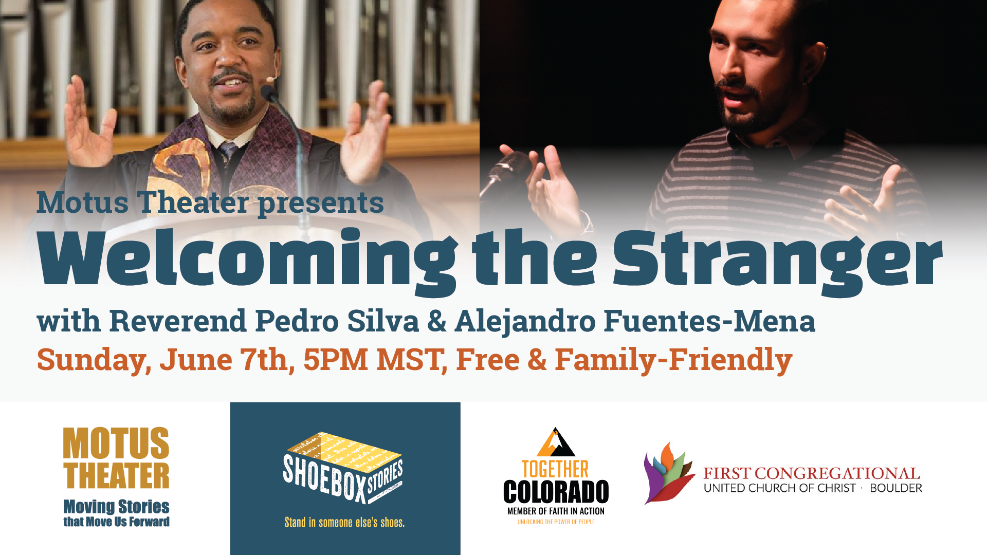 Welcoming the Stranger with Reverend Pedro Silva &amp; Alejandro Fuentes-Mena 