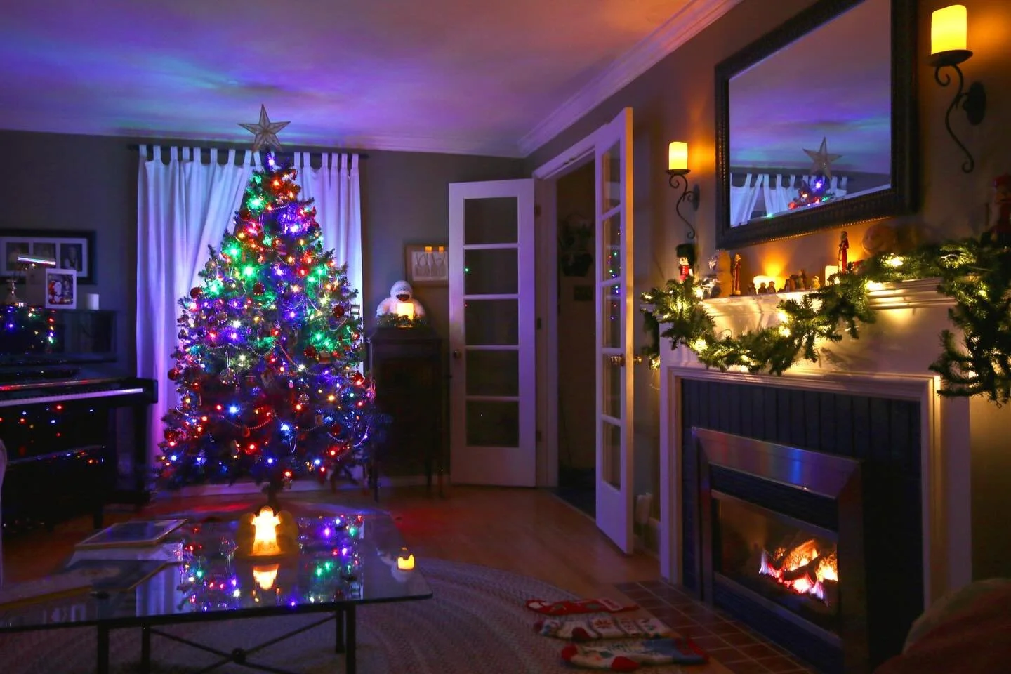 &ldquo;A Fireside Christmas&rdquo; feels exactly like this photo from our clarinetist David Morley.

When we asked the band, &ldquo;When you think of comfort and joy, what comes to mind?&rdquo; this was his answer &mdash; a quiet tree, a warm fire, a