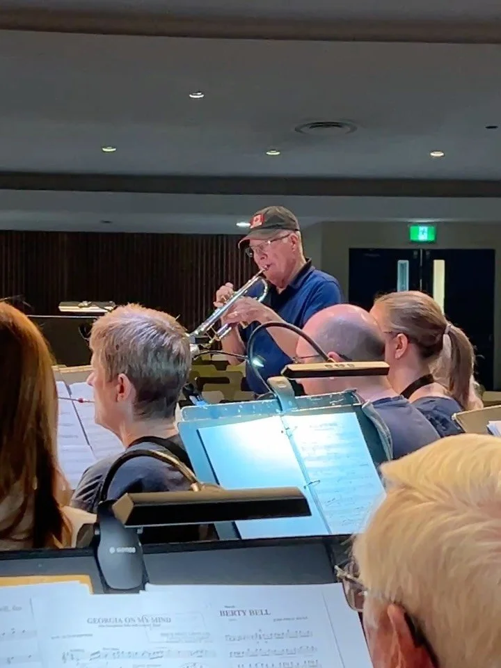 Our LCB Plays Favourites concert will feature the talented Paul Langille. 

But on the rehearsals when he&rsquo;s not with us, our players don&rsquo;t mind picking up the solos. 

Here is Brent delighting us on trumpet during Georgia On My Mind!