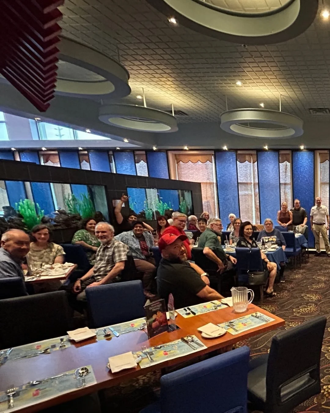 A band that dines together, stays together! 

Our annual Mandarin dinner is one of our favourite traditions. A chance to celebrate an amazing season, spend time together outside rehearsal, and send each other off into summer with full hearts (and ver