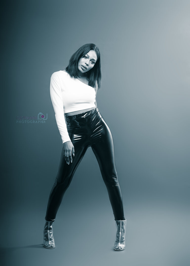 Marketing Model Photo Shoot Black and White Image - Photography Studio Space for rent Boston