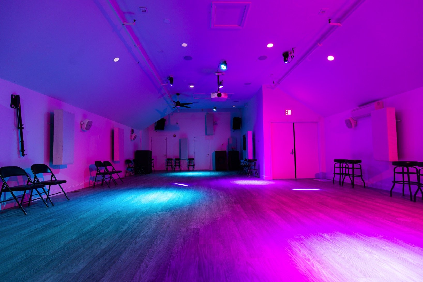 076A5625+Boston Studio+Rental+Stoughton+MA+Function+Hall+Rent+Party+Venue+Blue+Pink+Uplighting.jpg