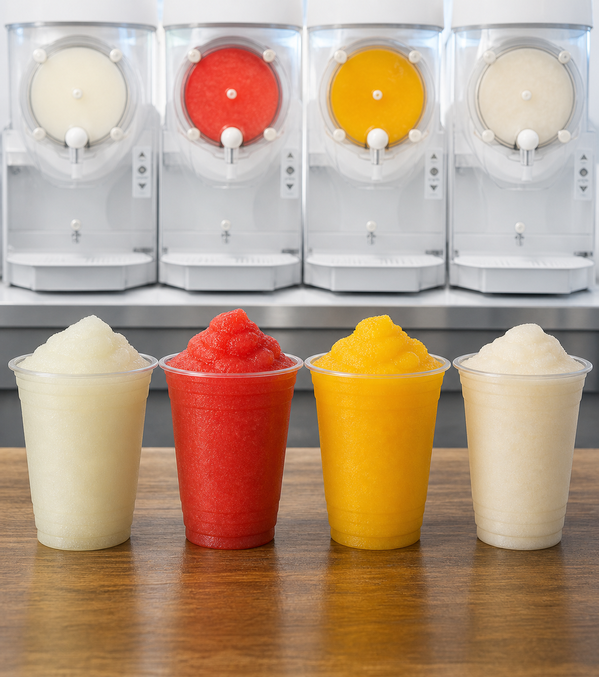 Frozen adult slushies at Boston Studio Rental