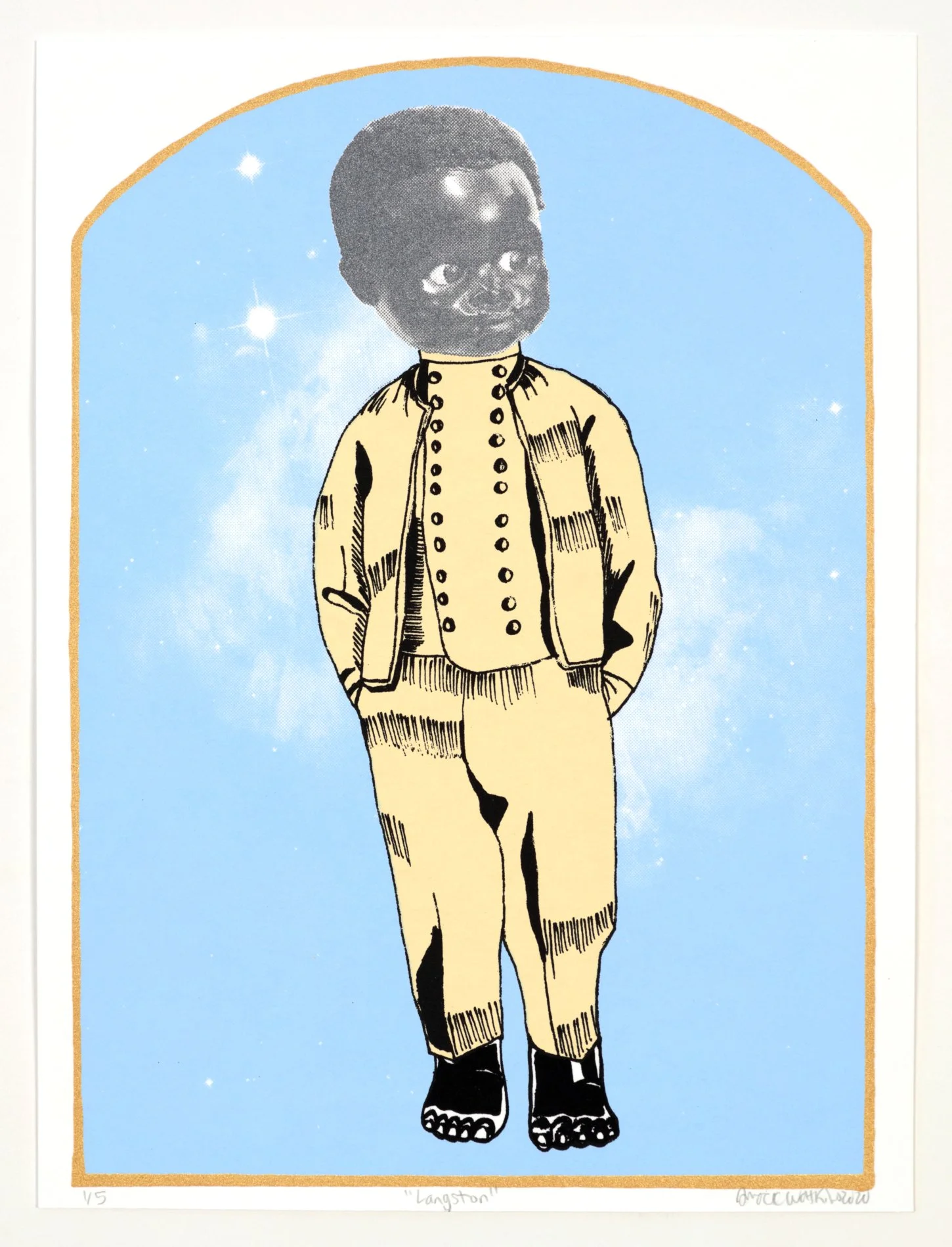 Langston (Silkscreen, 9x12, 2020).jpg