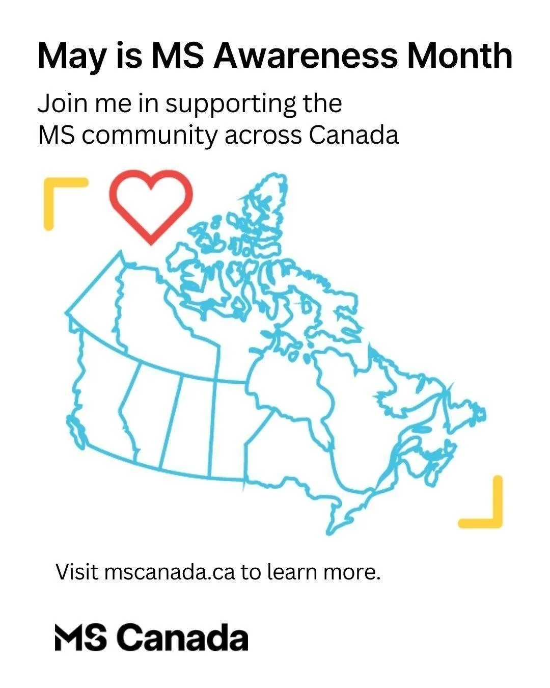 Every two hours, someone in Canada is diagnosed with MS.

This May, take time to listen to community stories, raise awareness, and learn how you can be a positive force for change. Together, we can support those living with MS and help create a more 