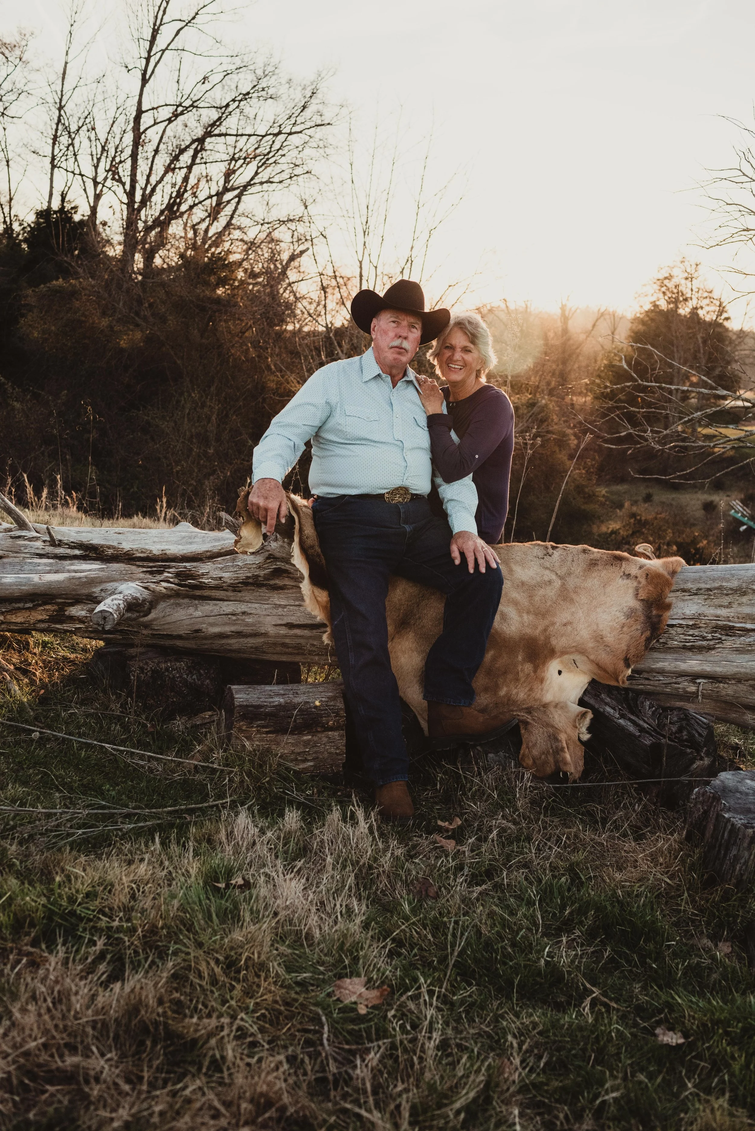Hayes 50th Anniversary Golden Hour Session | East Tennessee Family Photographer