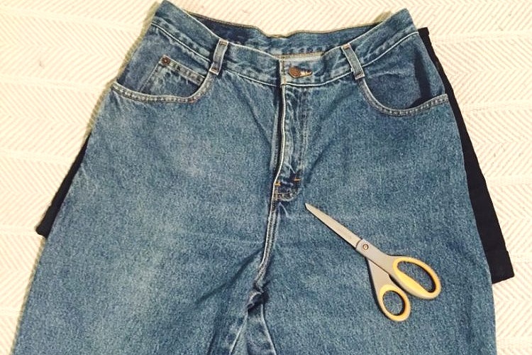 DIY Tutorial: How to Make Your Own High Waist Cut-Off Shorts ...