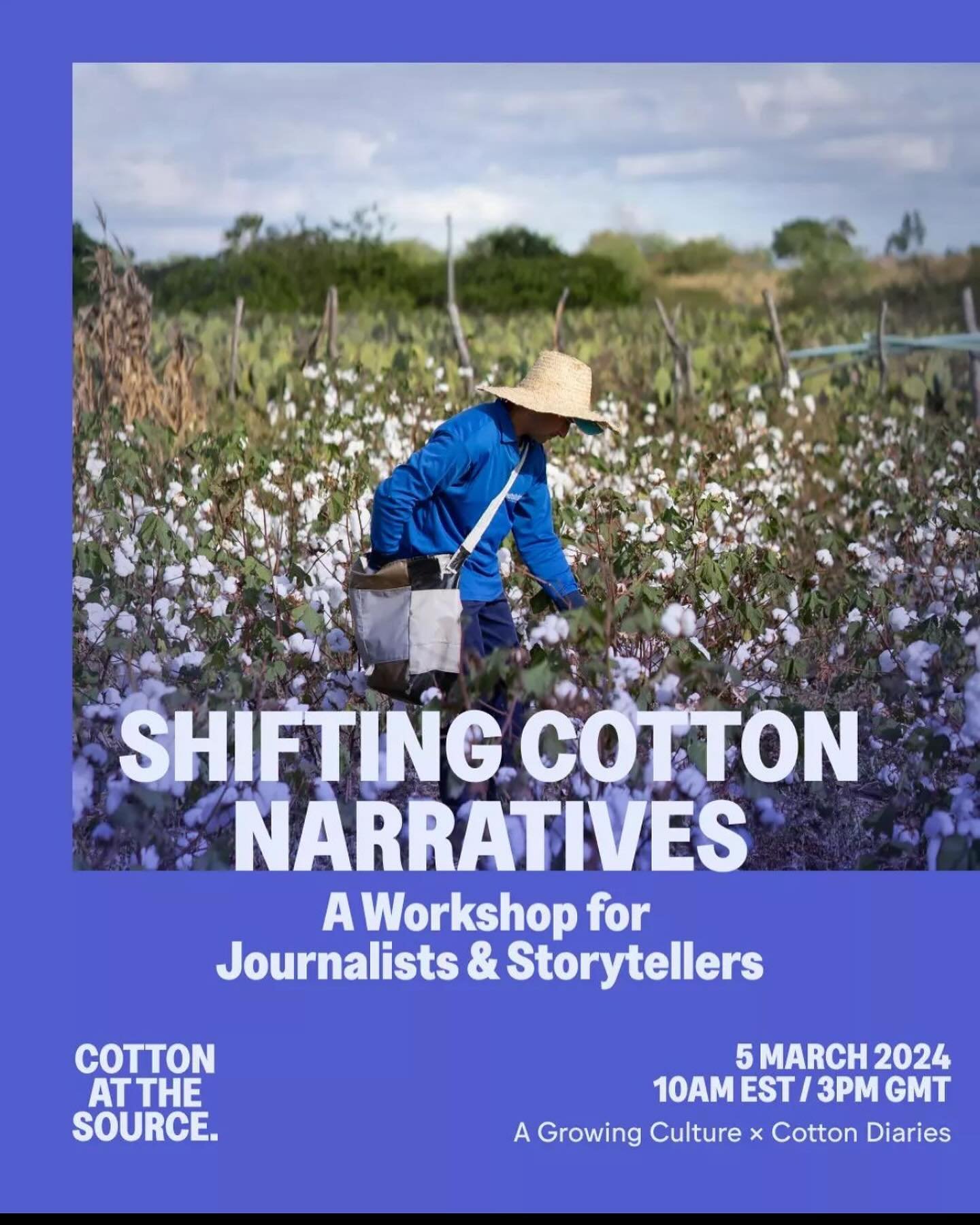 Tuesday!! I had the honor of assisting as a researcher and writer on a new Cotton Media Toolkit for journalists and storytellers, and I learned so much that has transformed my own writing and worldview. So excited to finally share it with the world. 