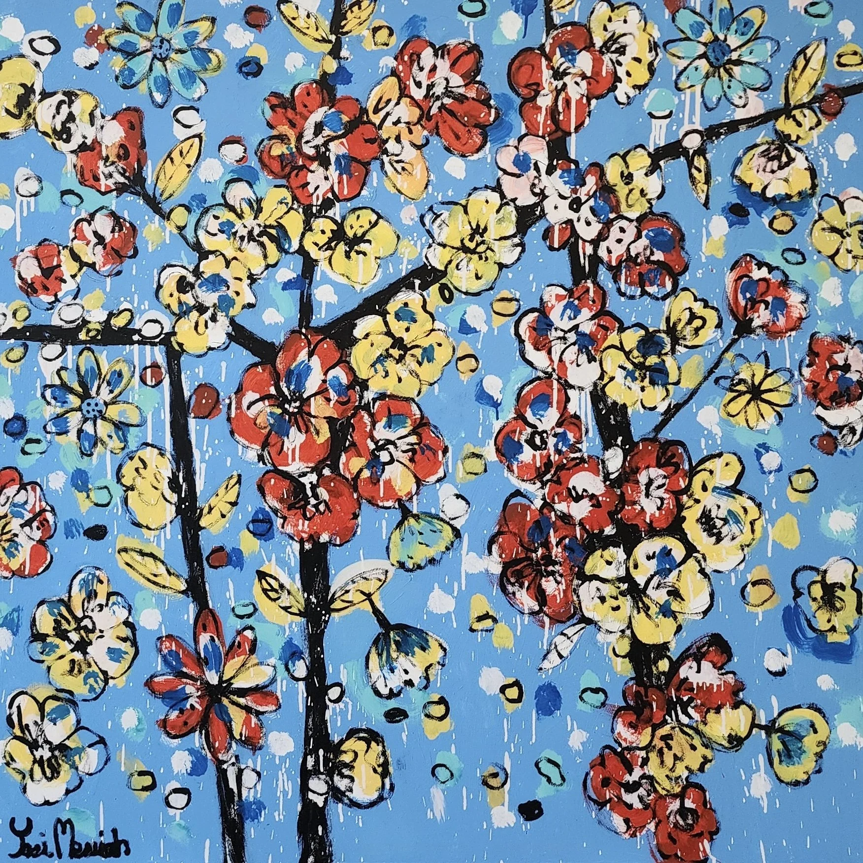 Red Yellow Blue, Cherry Blossom