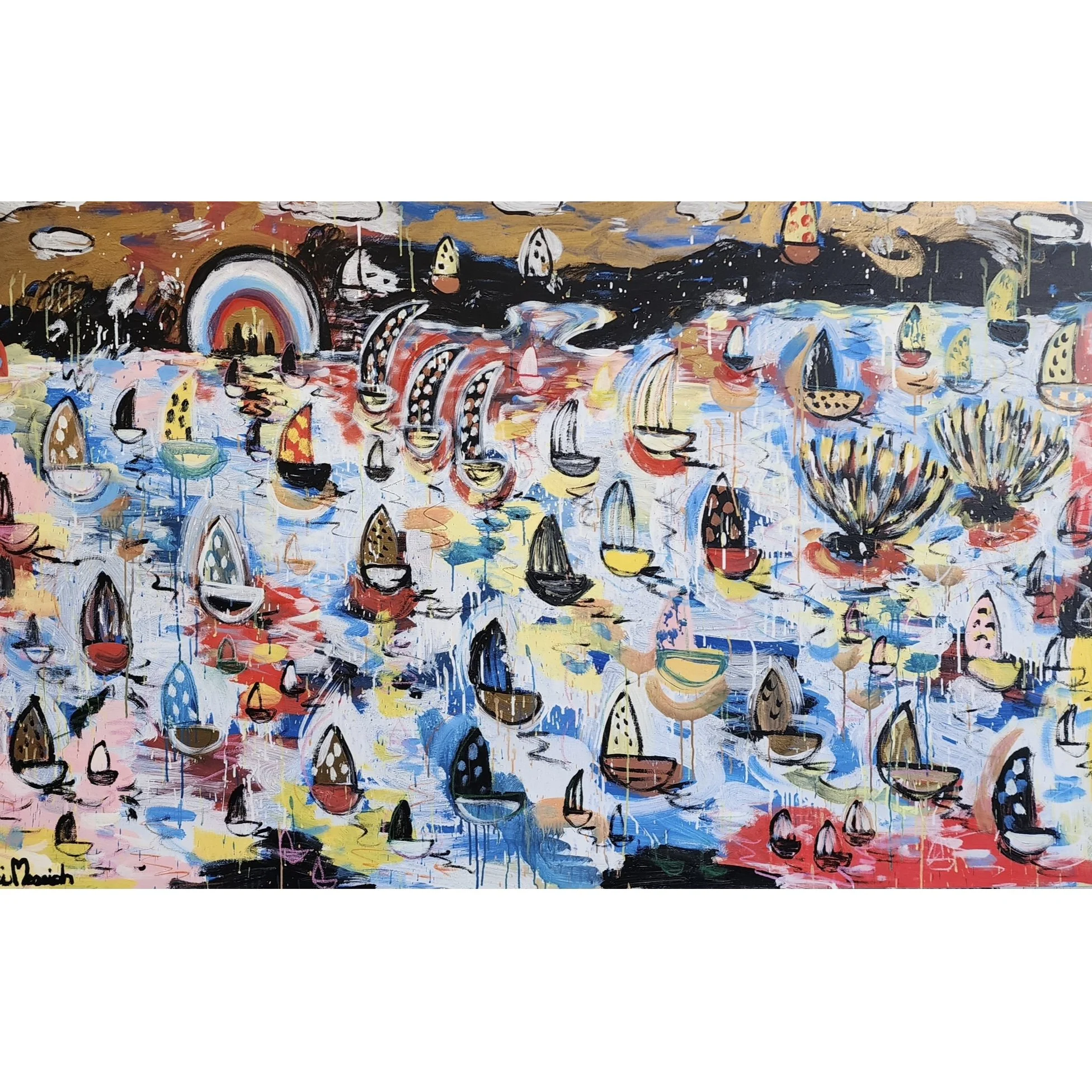  Summer Day Mountain Coral Sea