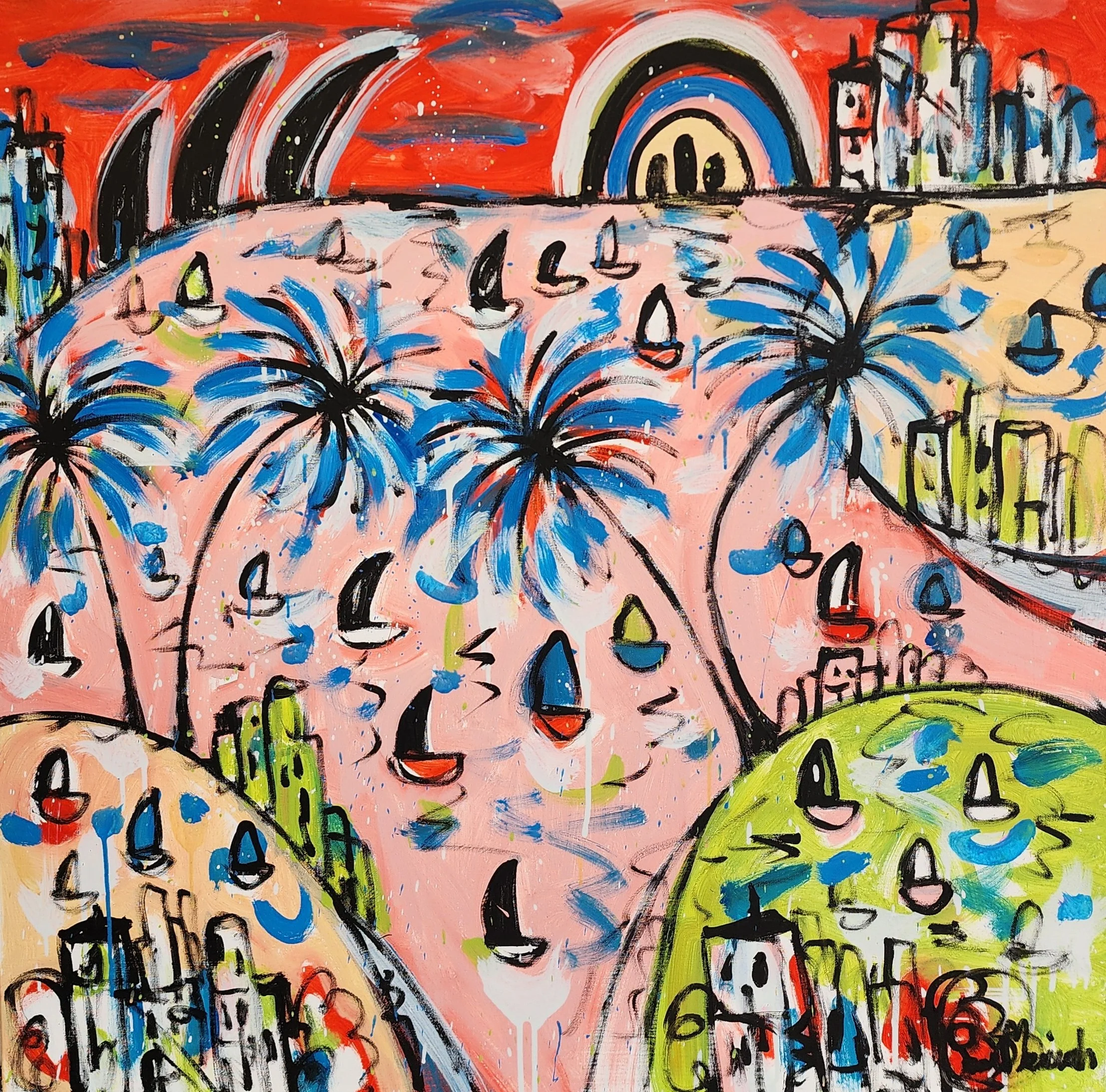 Pink Palms Harbourside