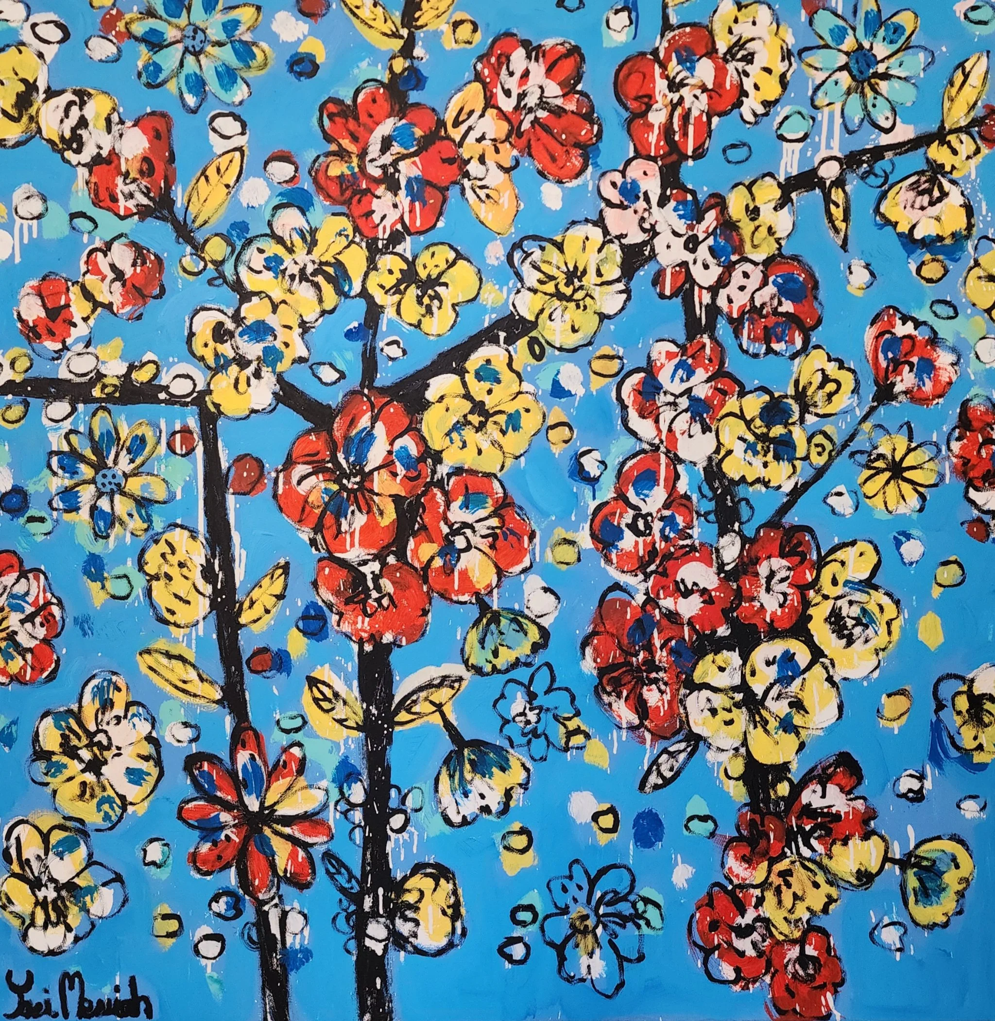 Red Yellow Blue, Magical Cherry Blossom