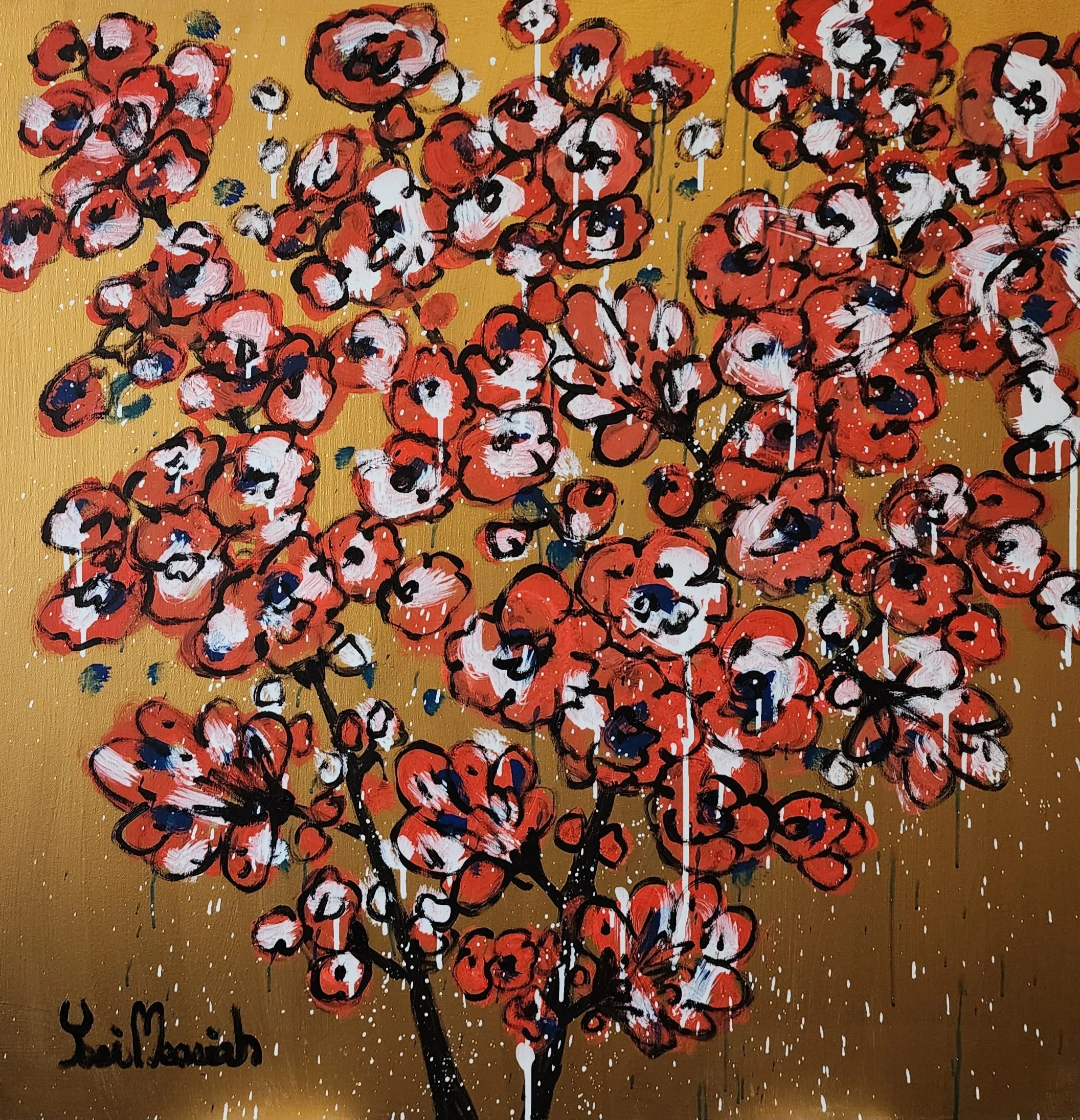 Fire Red Tree Of Life