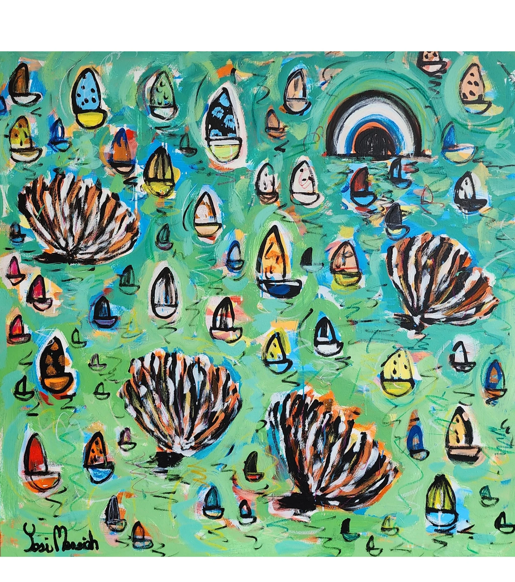 Emerald Green Coral Sea 