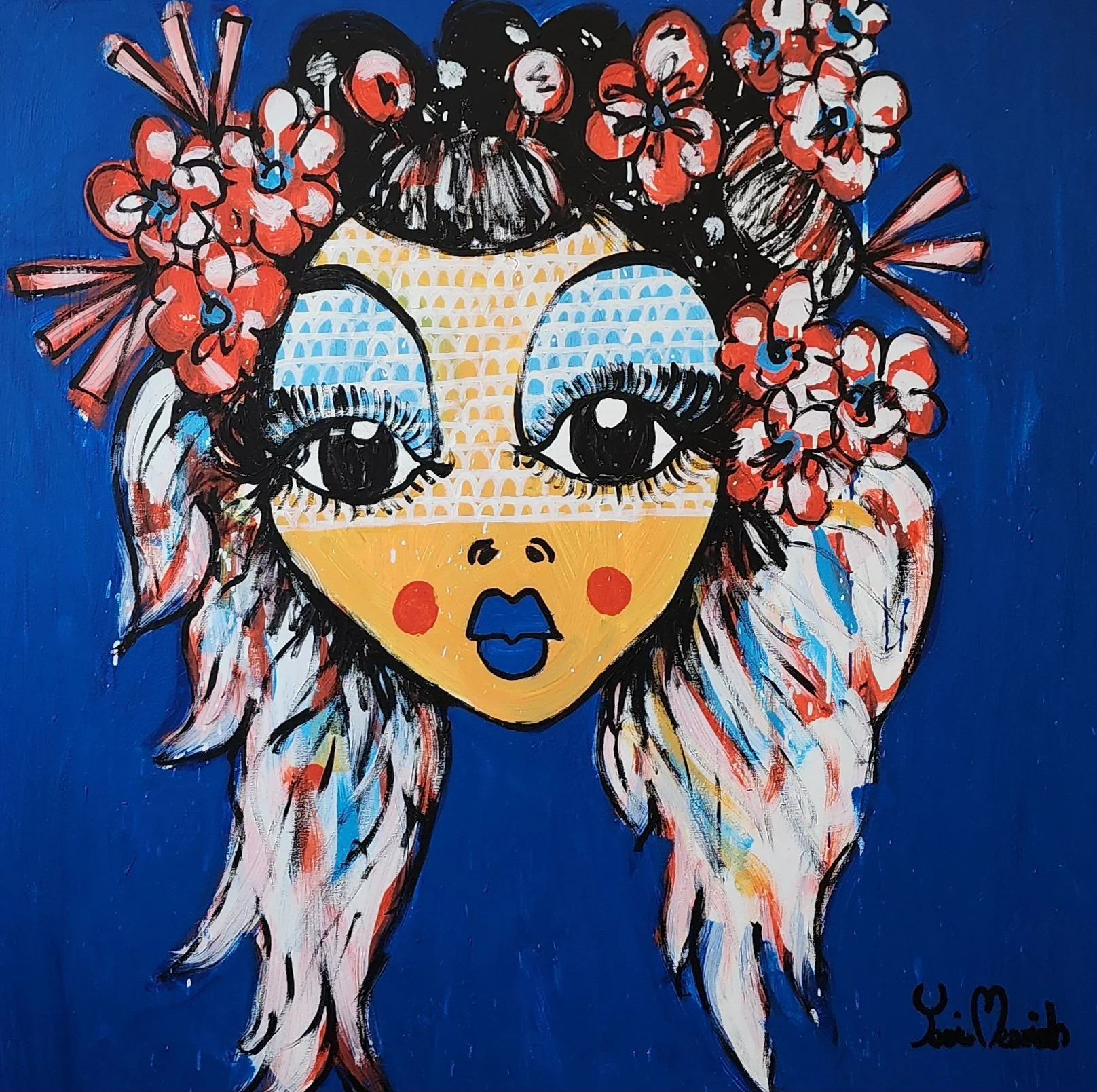  Flower Girl Lucy Portrait