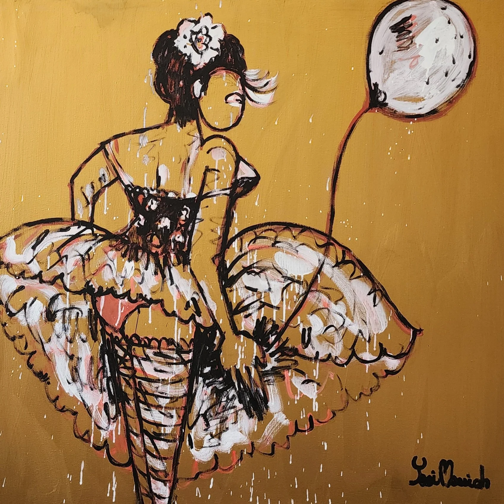 My White Balloon Dance Away