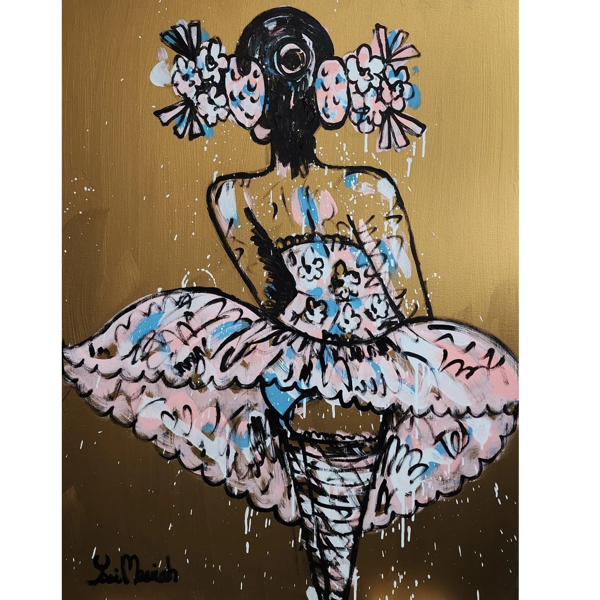 Light Pink She Is A Dancer