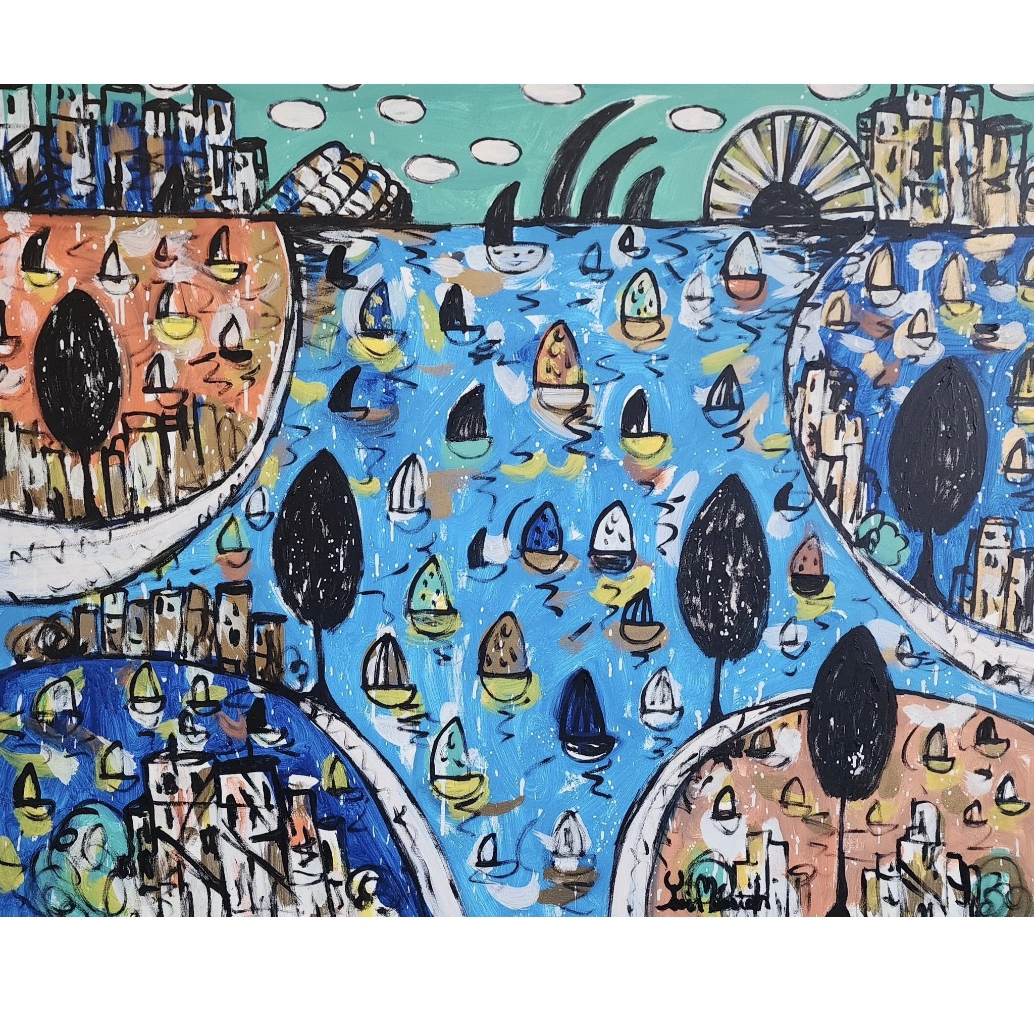 Glorious Harbourside Morning Light