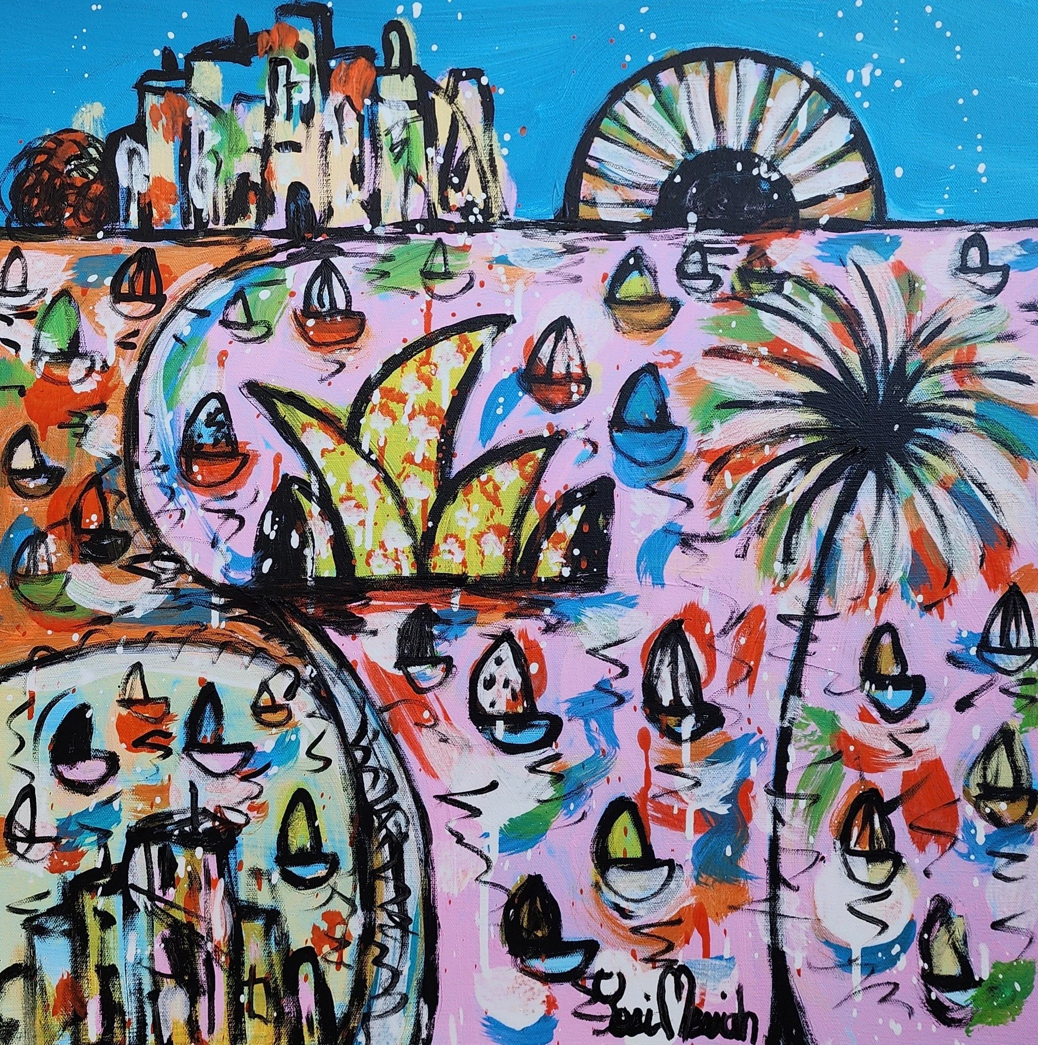 Morning Light Pink My Harbour