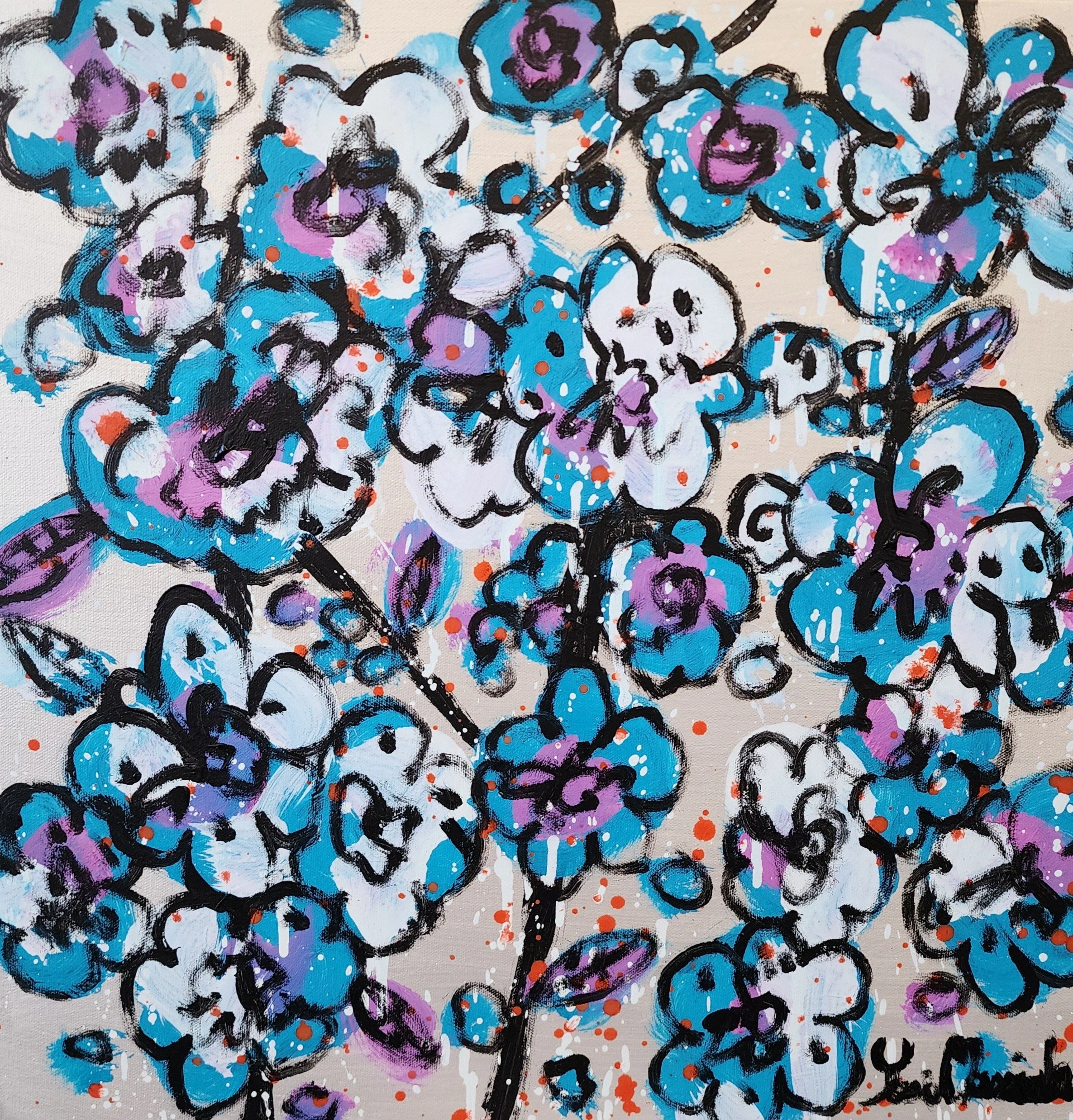 Light Silver Blossoms