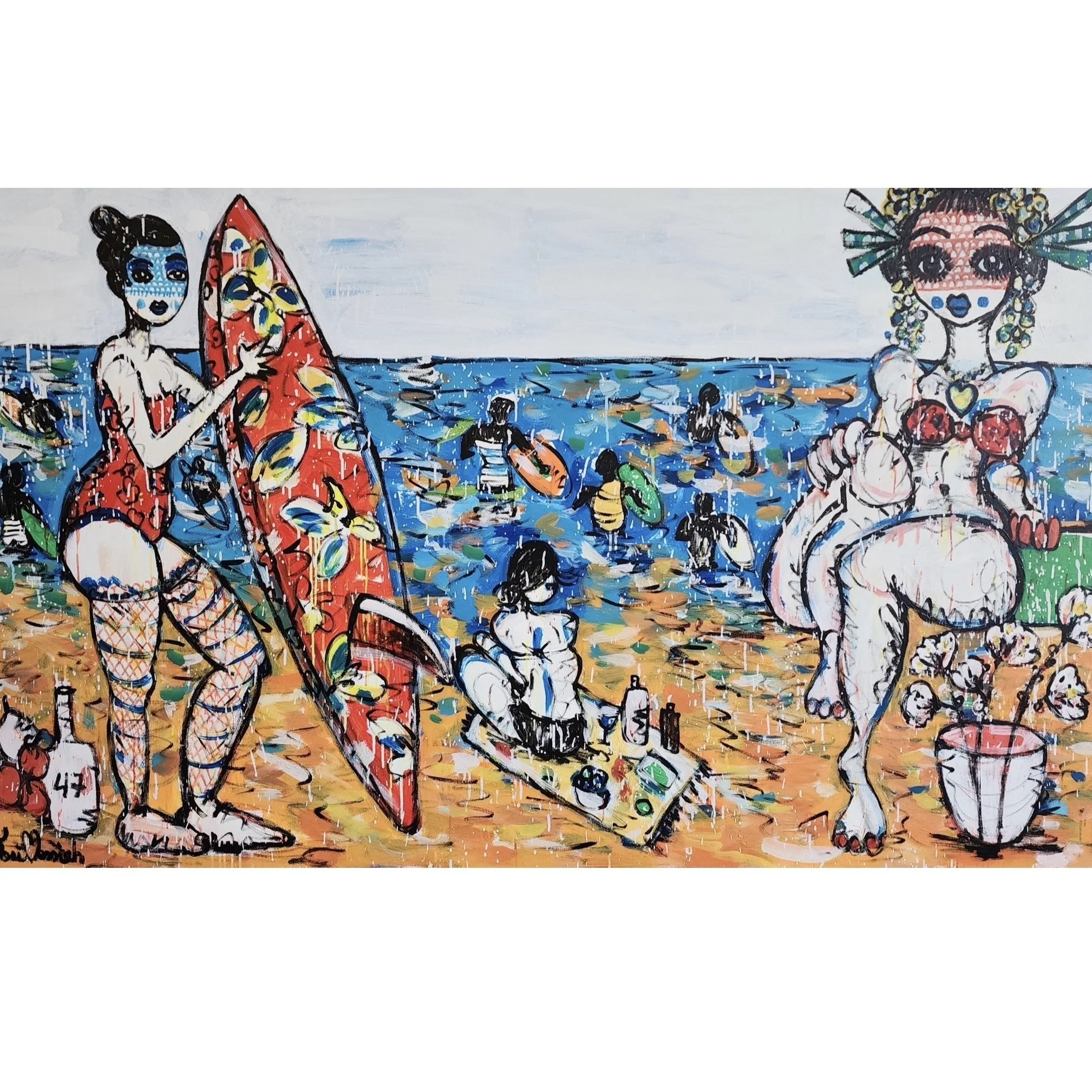 Day On The Beach, Another Beautiful Summer Day 