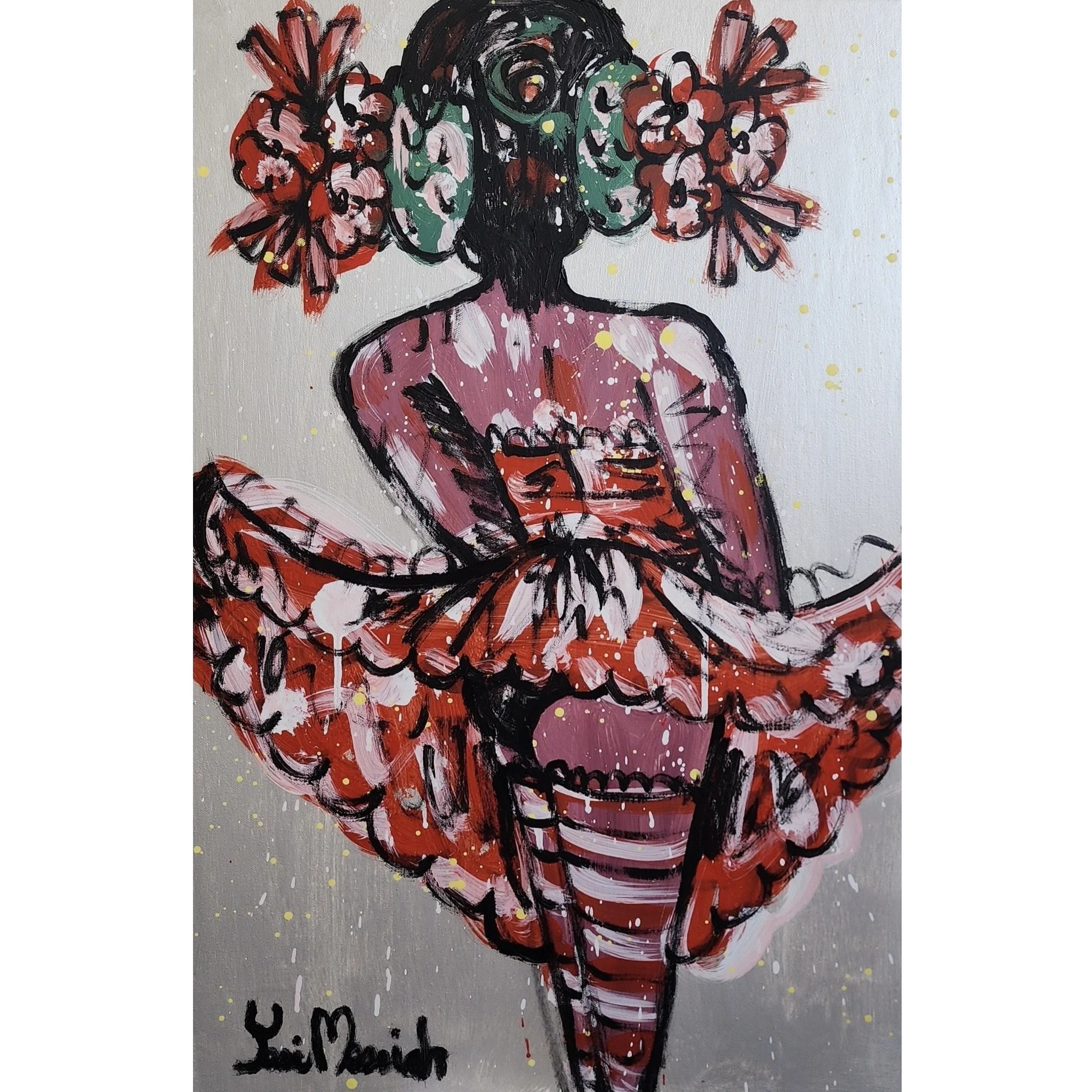 Red Single Dancer