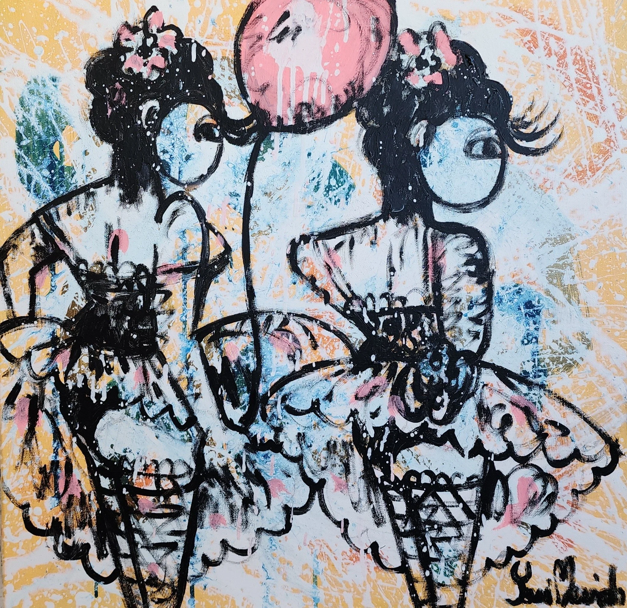 Pink Balloon Dance Away With Me