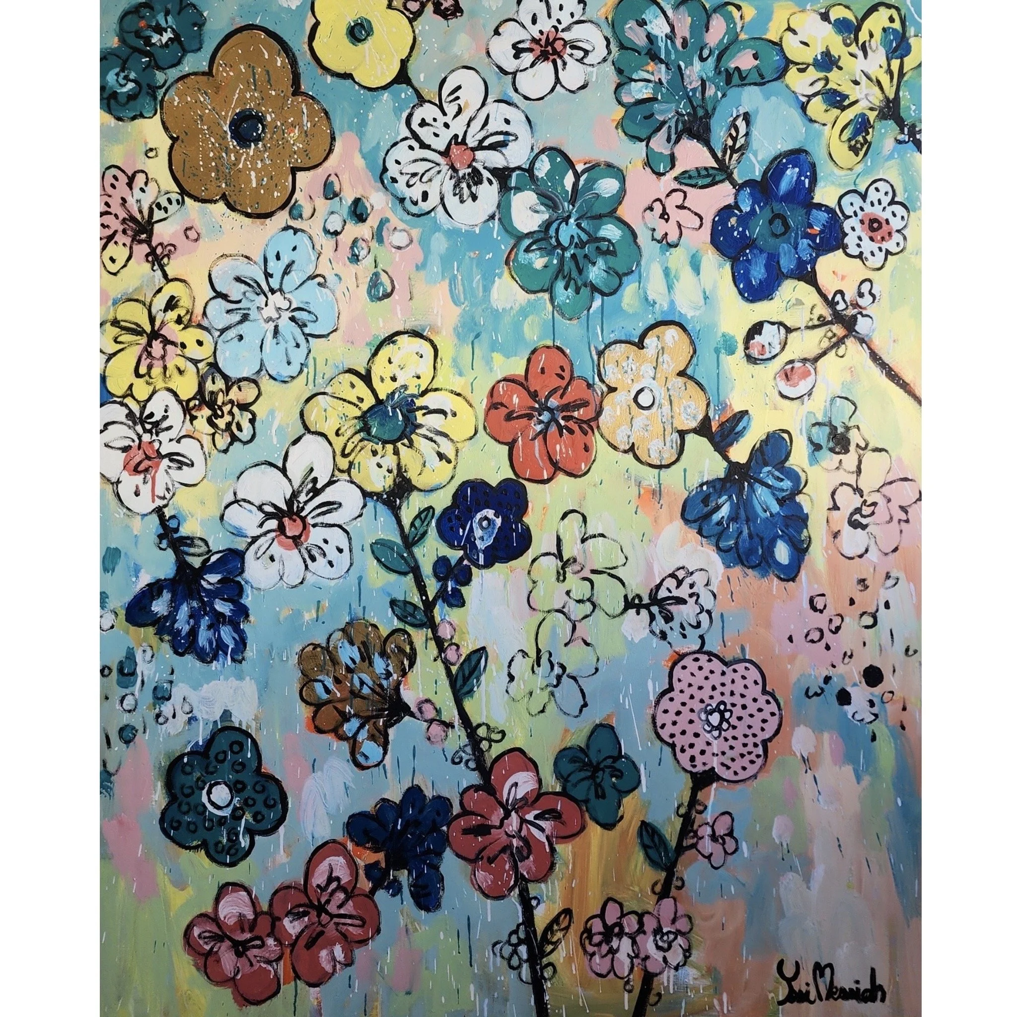 Whimsical Garden Cherry Blossom