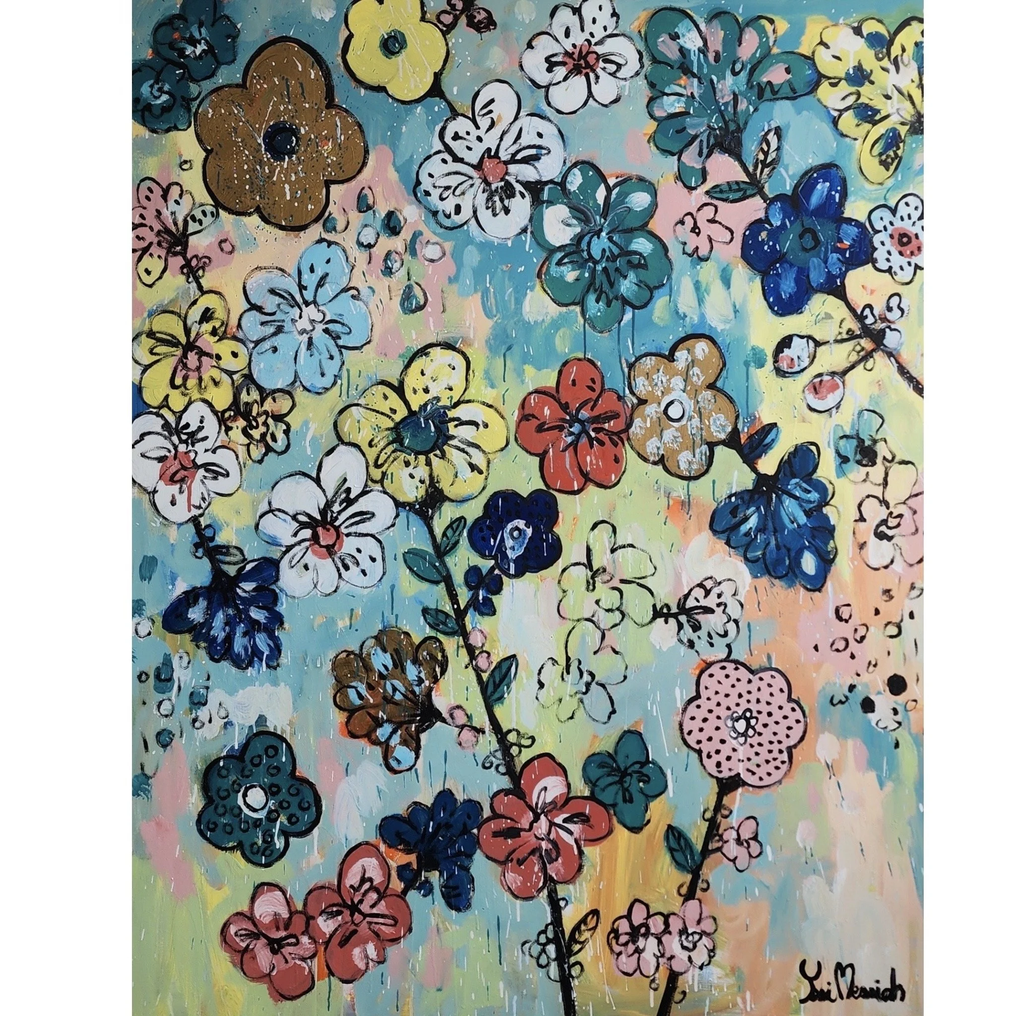 Whimsical Garden Cherry Blossom