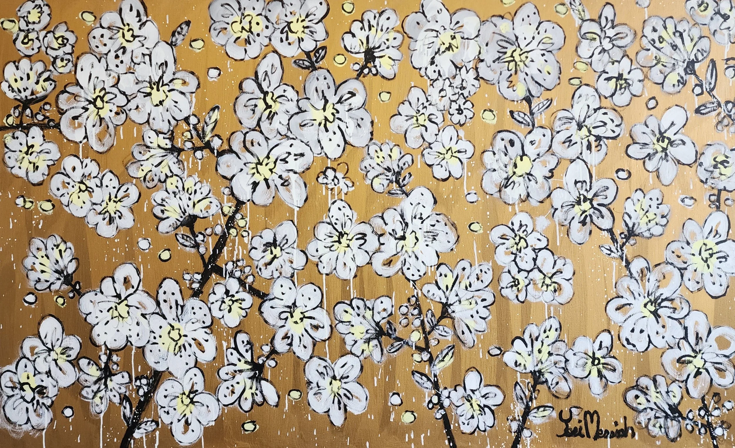 Snow Flake Cherry Blossoms