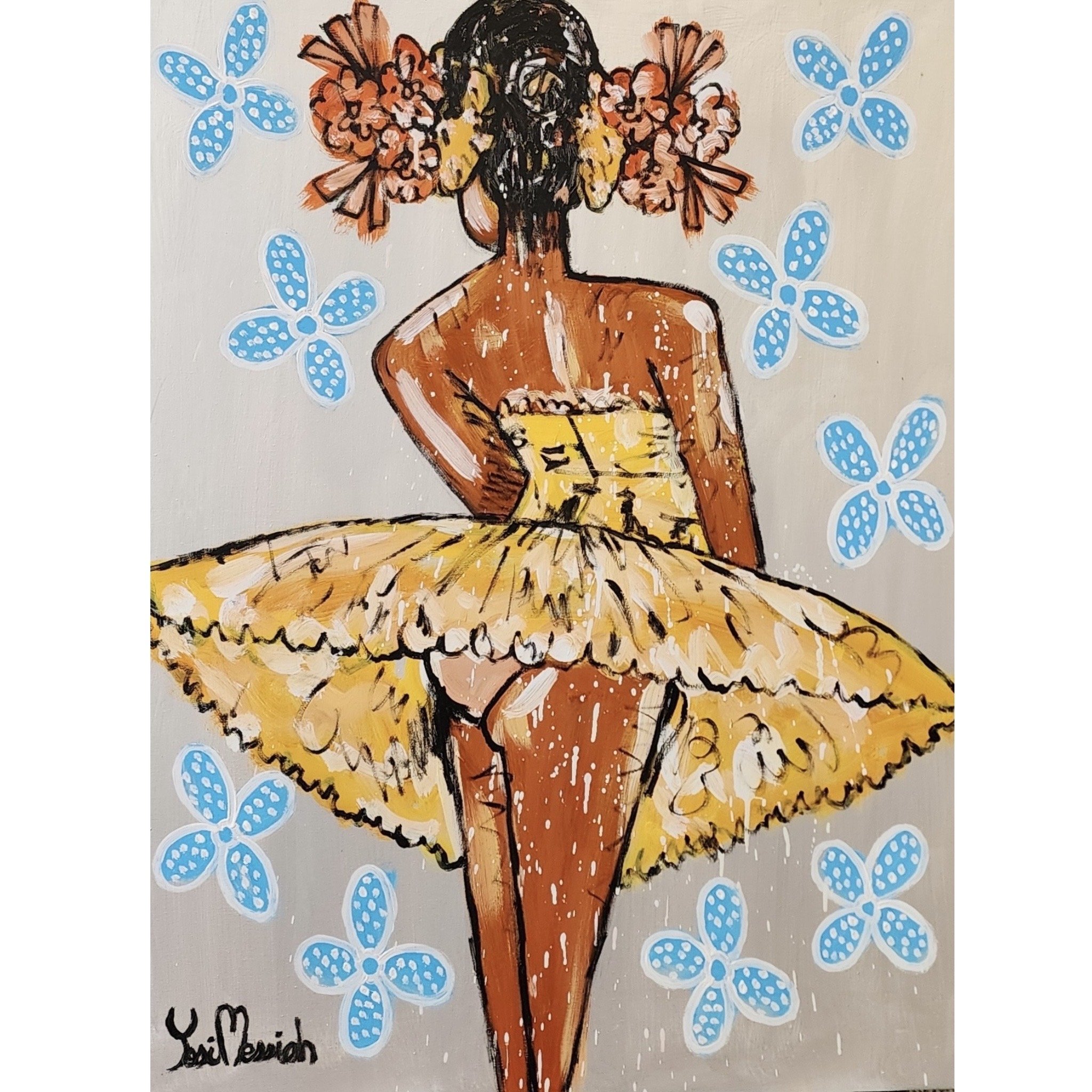 The Dancer With A Yellow Dress