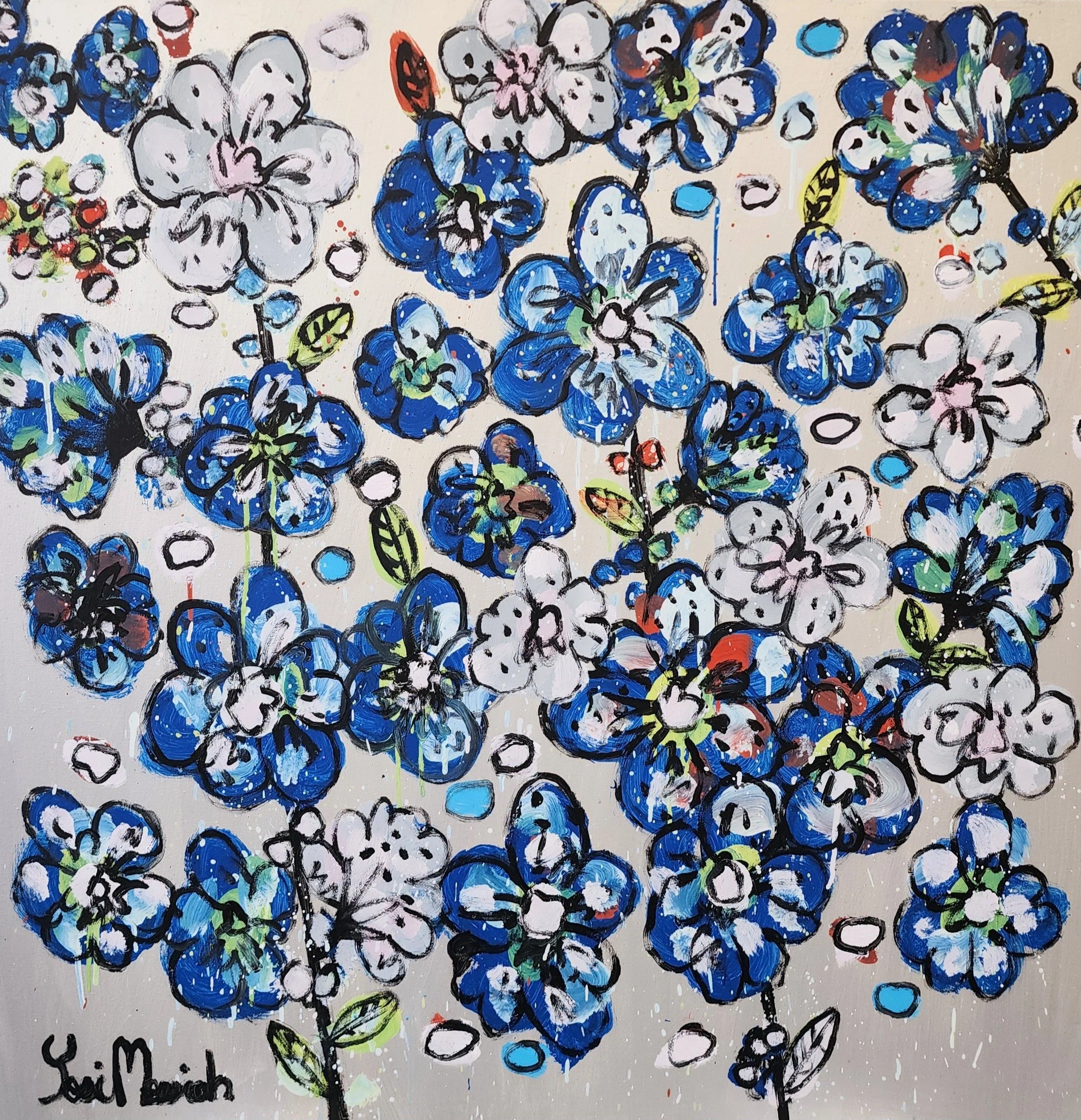 The Blue Flower Garden
