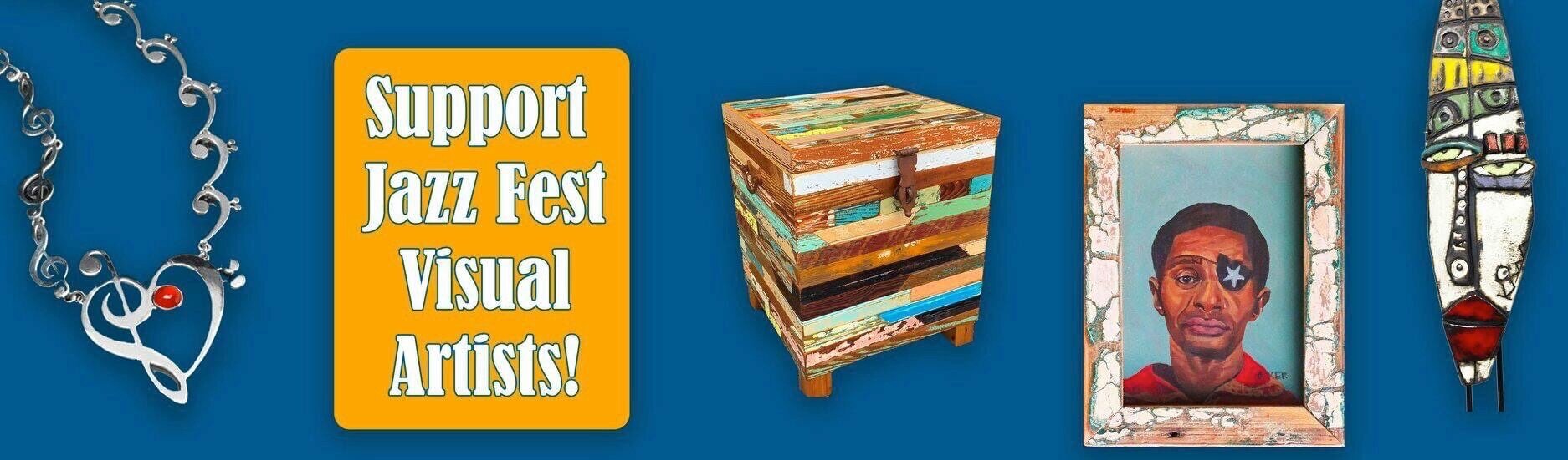 Jazz Fest Crafts Online Auction - May 26 to June 1, 2020!