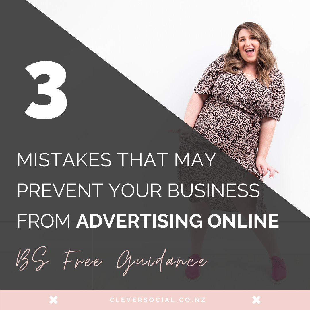 Three mistakes that may prevent your business from advertising online