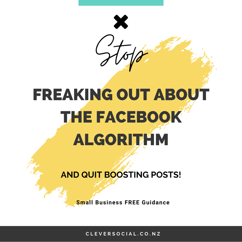 Stop Freaking Out About Facebook Algorithm Changes — Clever Social Stop Freaking Out About Facebook Algorithm Changes — Clever Social