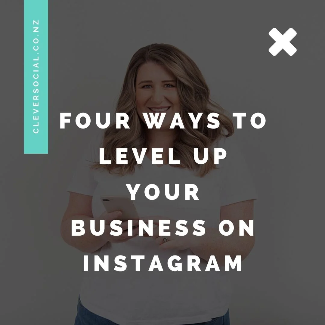 Four ways to level up your business on Instagram