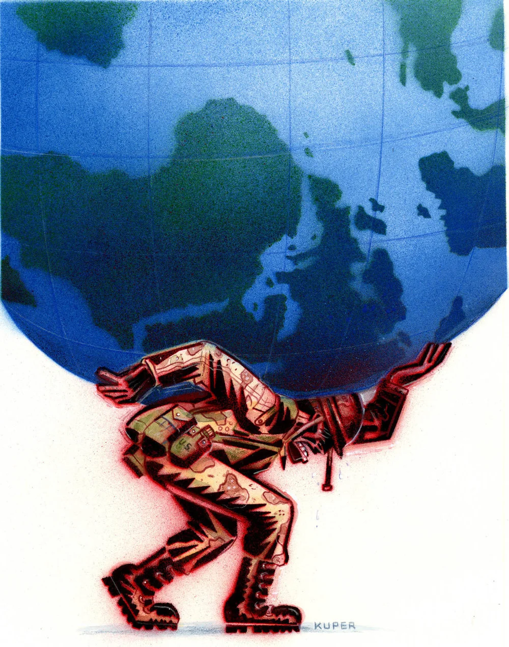 "Soldier's Burden" Original